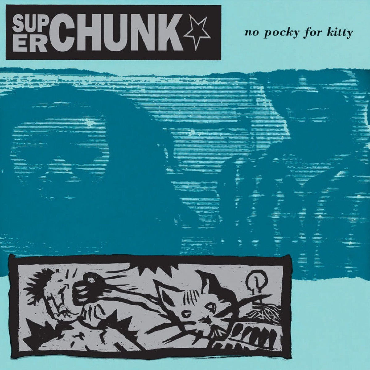 Superchunk – No Pocky for Kitty vinyl record cover