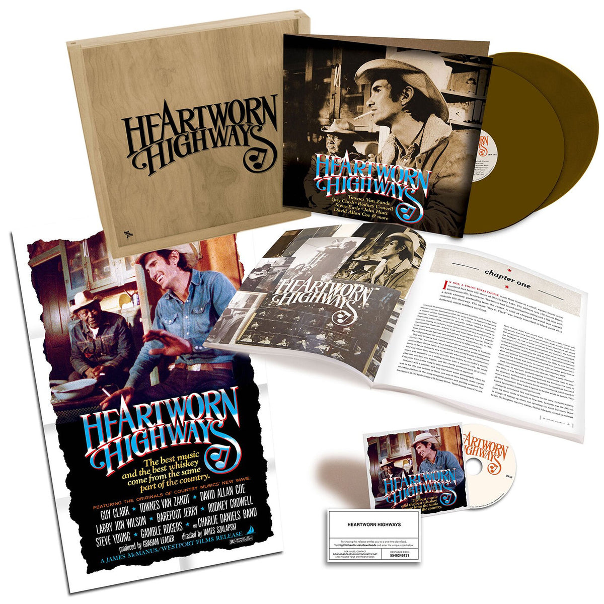 Various Artists – Heartworn Highways (Original Motion Picture Soundtrack) vinyl cover