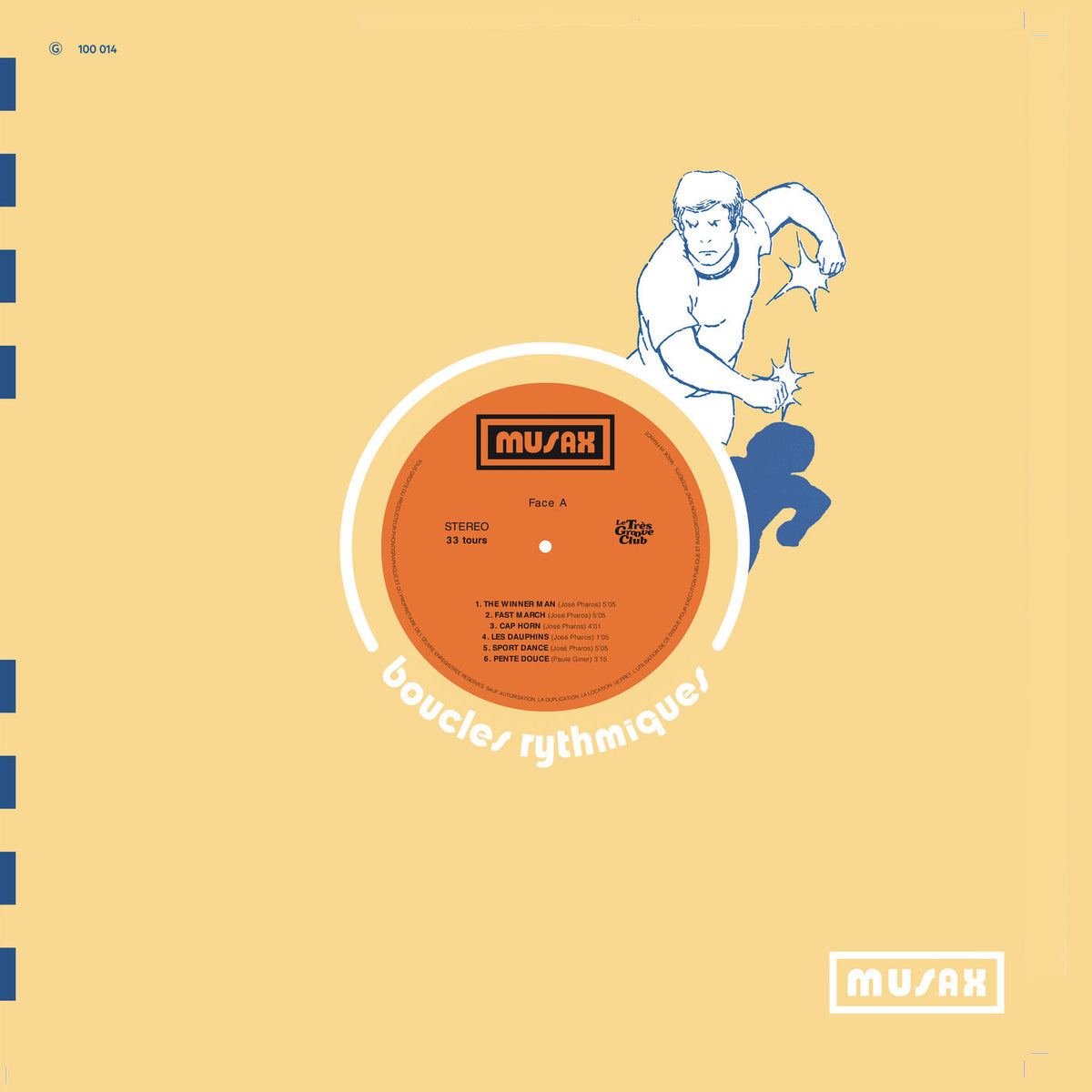 José Pharos – Boucles Rythmiques vinyl cover