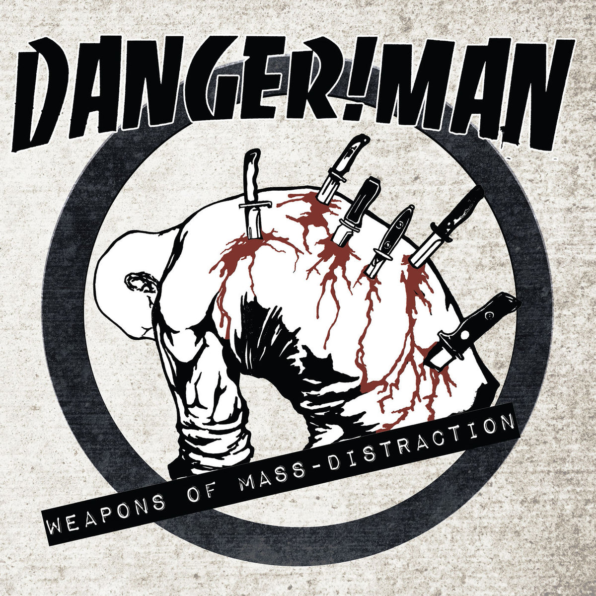 Danger!man – Weapons of Mass Distraction vinyl record cover