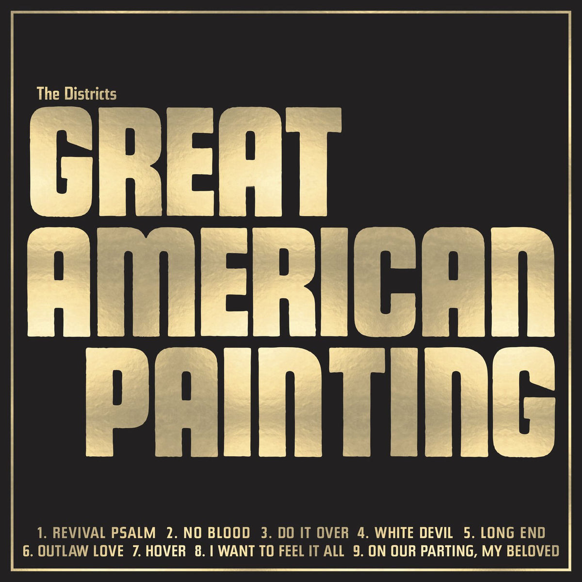 The Districts – Great American Painting vinyl record cover