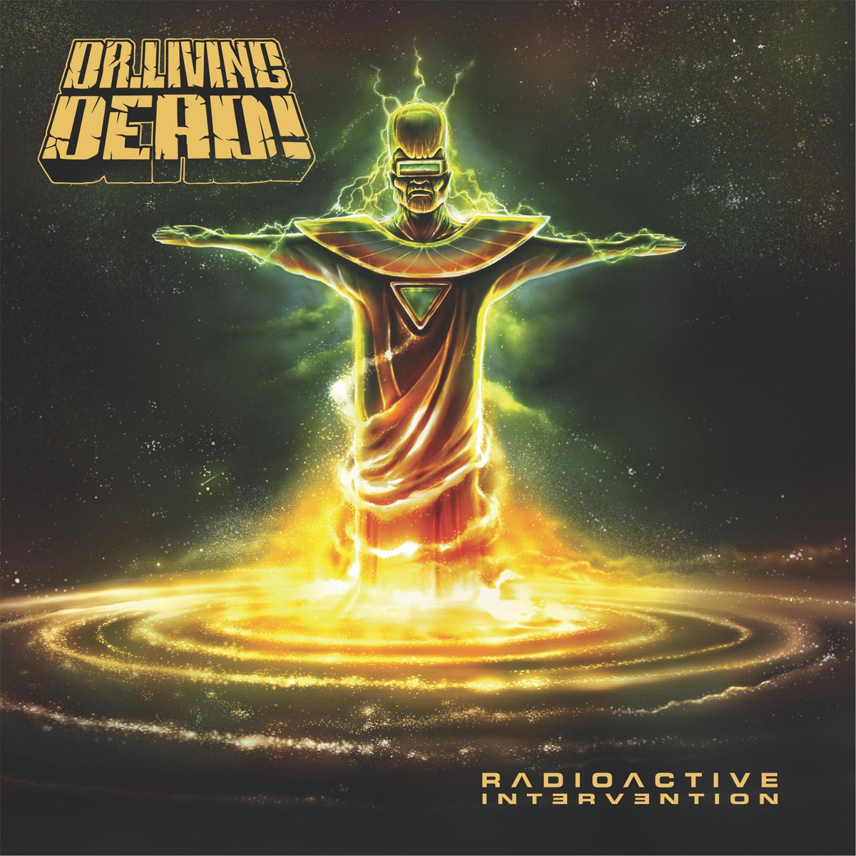 Dr. Living Dead! – Radioactive Intervention (Coloured Vinyl) vinyl record cover