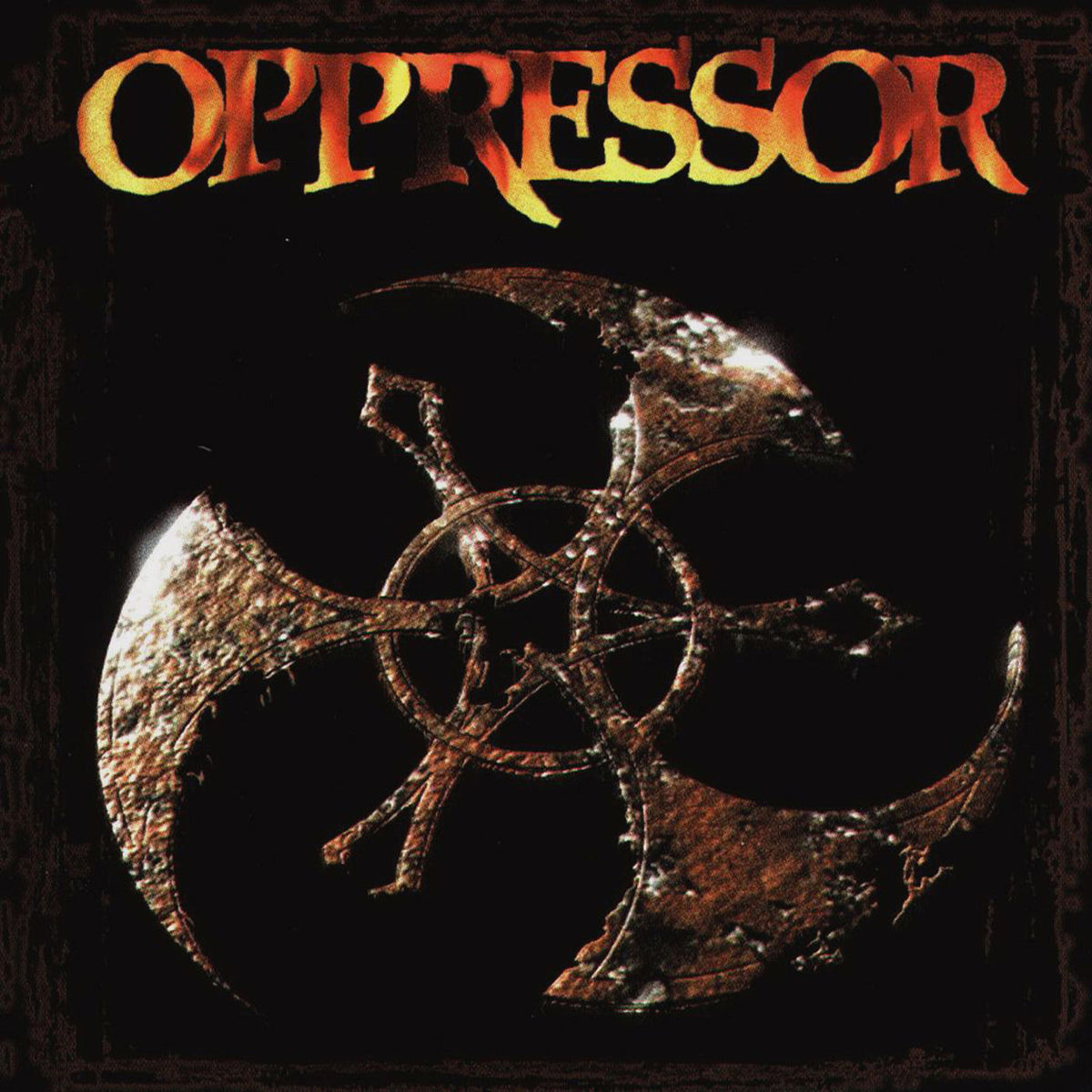 Oppressor – Elements of Corrosion vinyl record cover