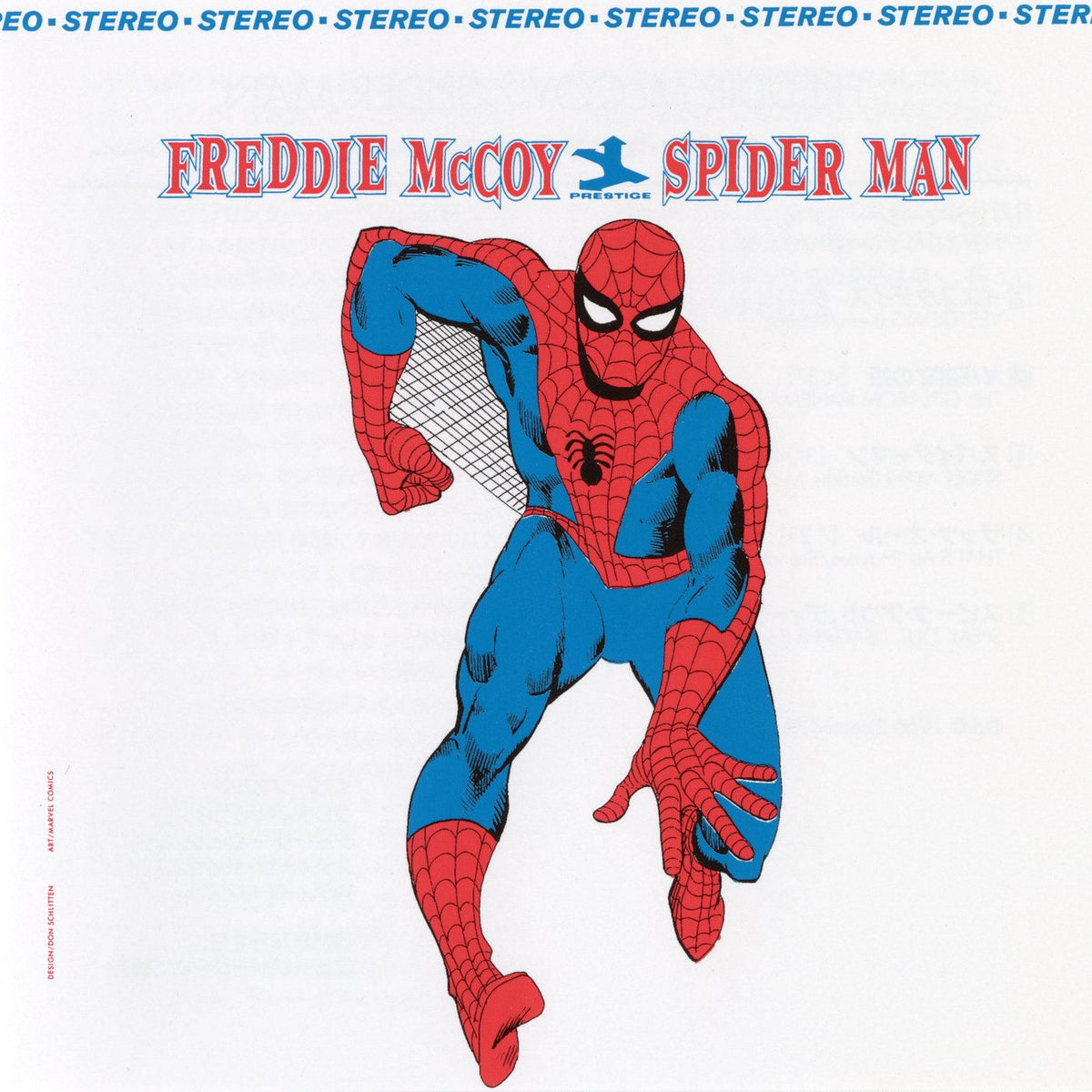 Freddie McCoy – Spider Man (60th Anniversary) vinyl record cover