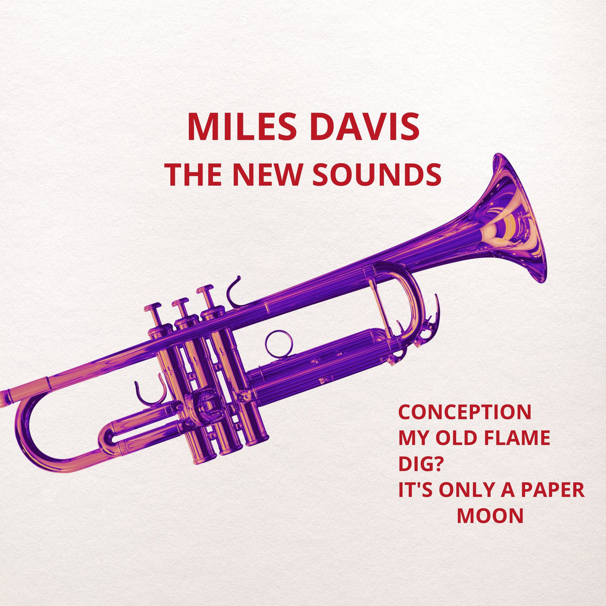 Miles Davis – The New Sounds vinyl cover