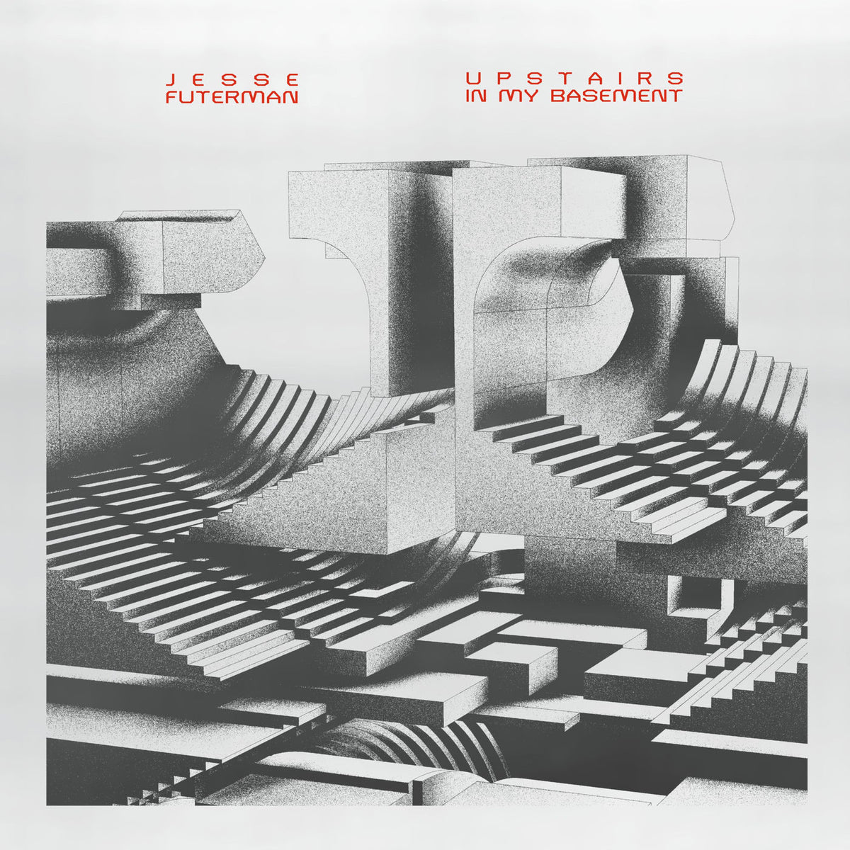 Jesse Futerman – Upstairs In My Basement vinyl cover