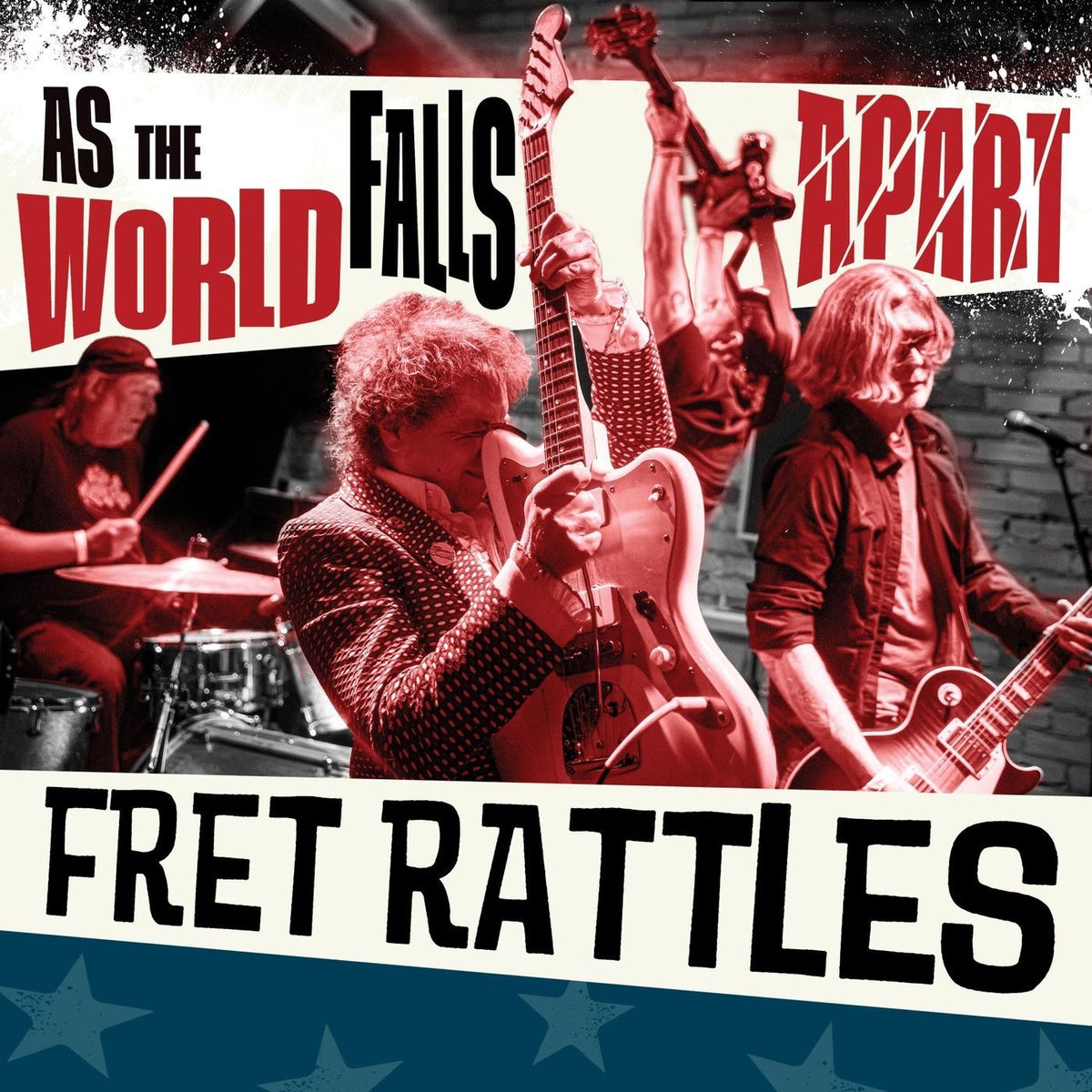 Fret Rattles – As The World Falls Apart vinyl record cover