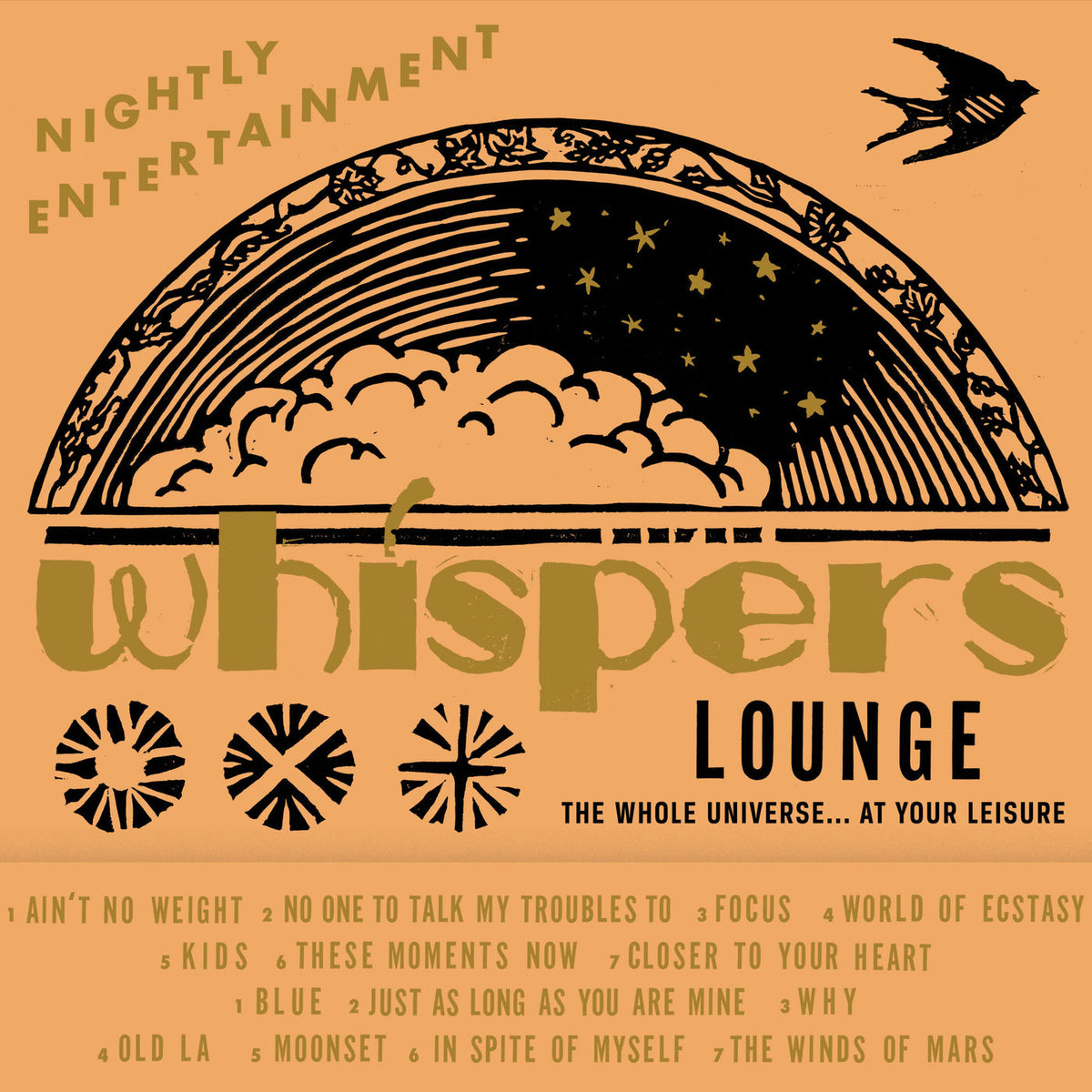 Various Artists – Whispers: Lounge Originals vinyl cover