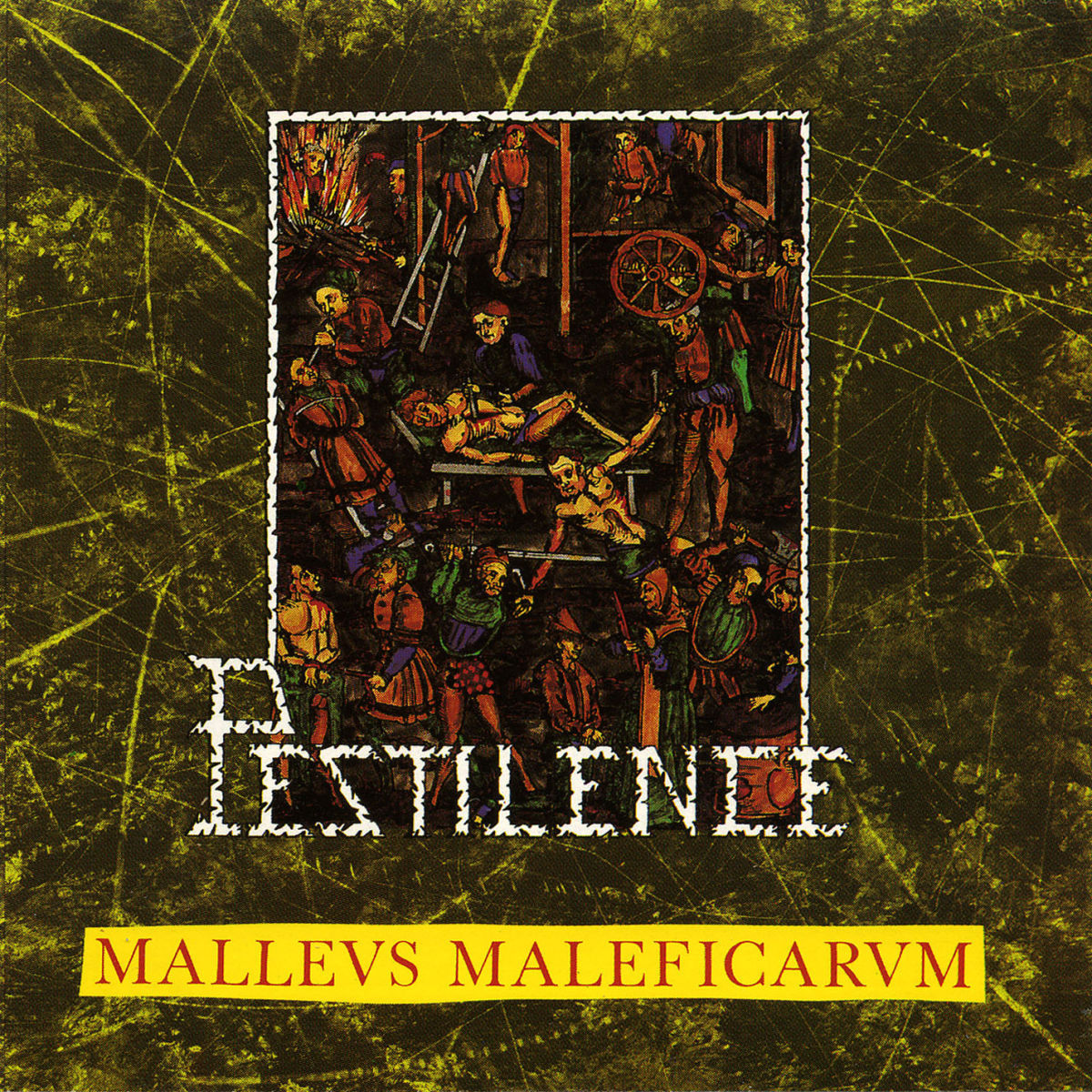Pestilence – Malleus Maleficarum vinyl record cover
