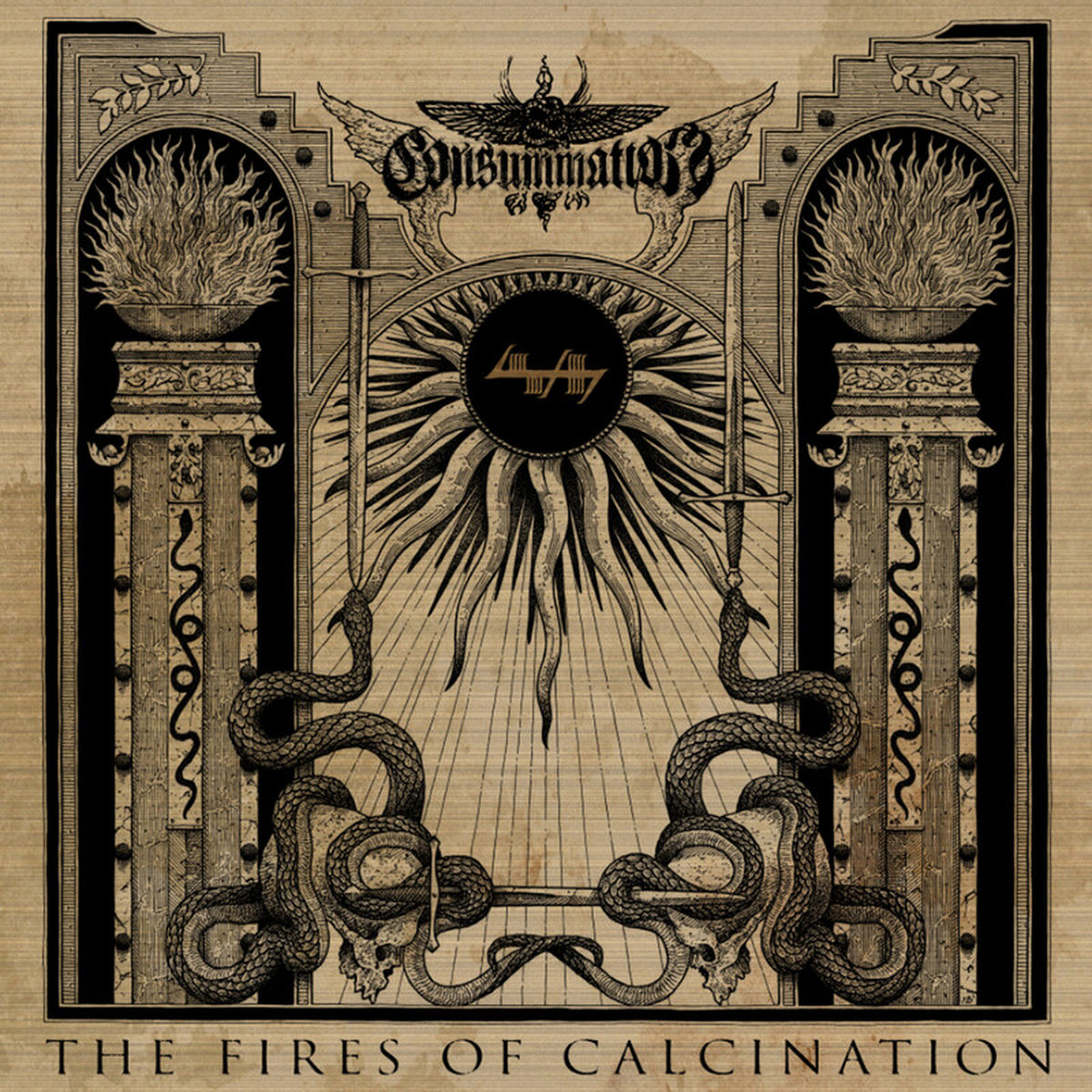 Consummation – The Fires Of Calcination vinyl record cover