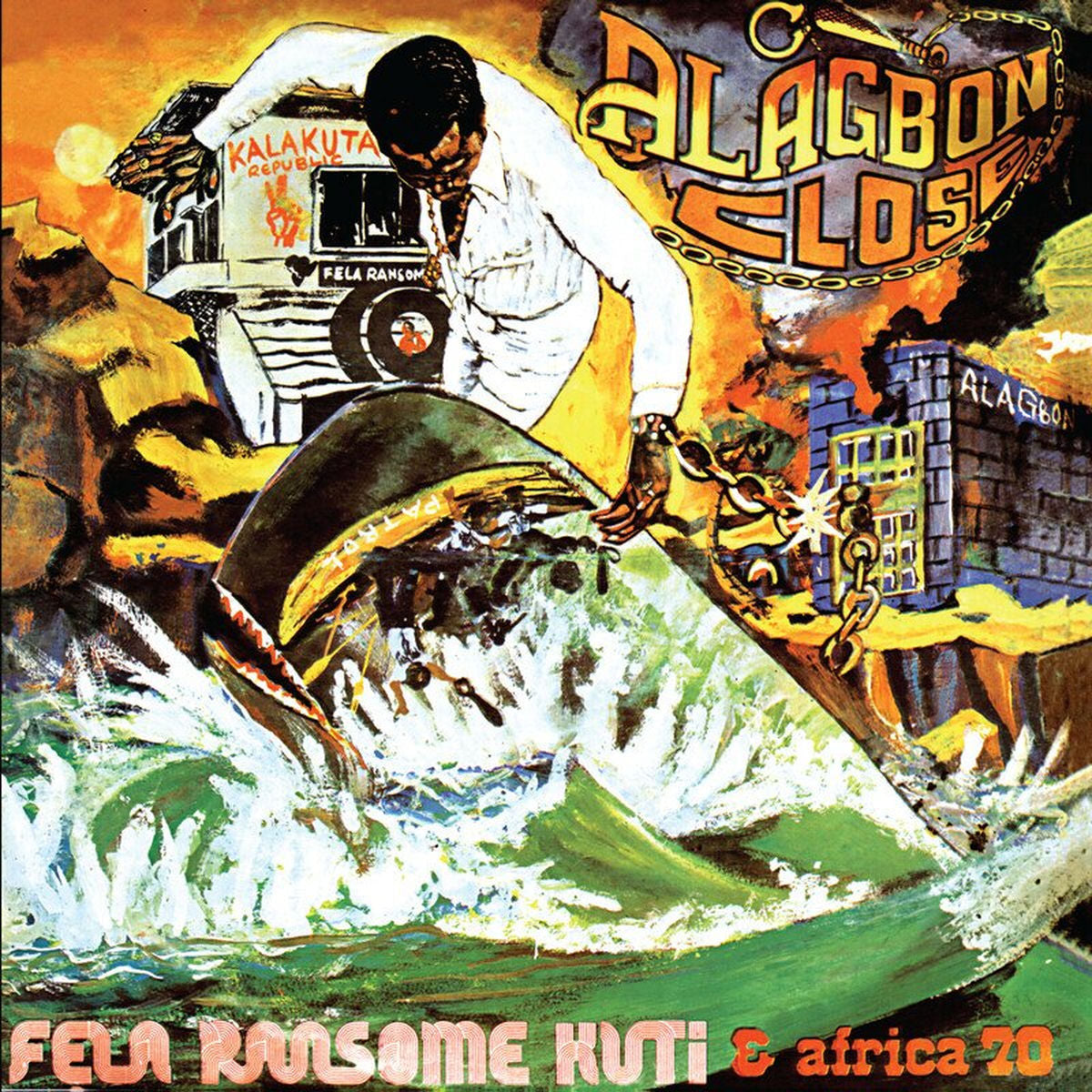 Fela Kuti – Alagbon Close (Edit) vinyl cover