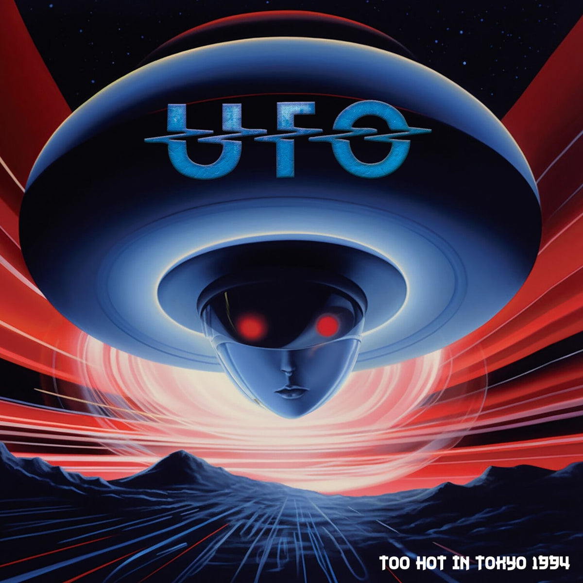 Ufo – Too Hot in Tokyo 1994 vinyl record cover