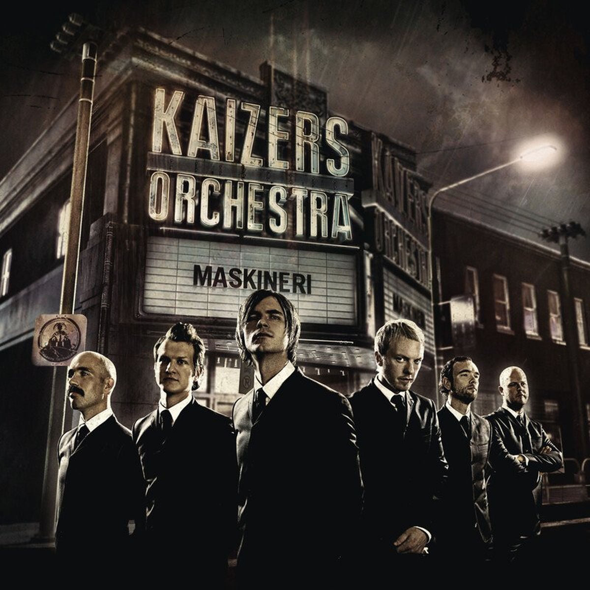 Kaizers Orchestra – Maskineri vinyl record cover