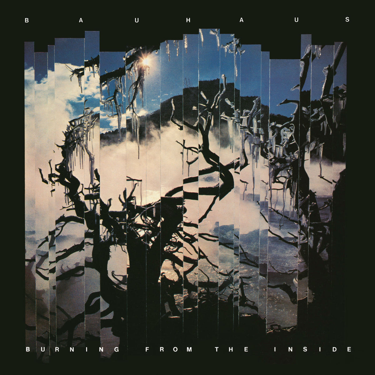 Bauhaus – Burning from the Inside vinyl record cover