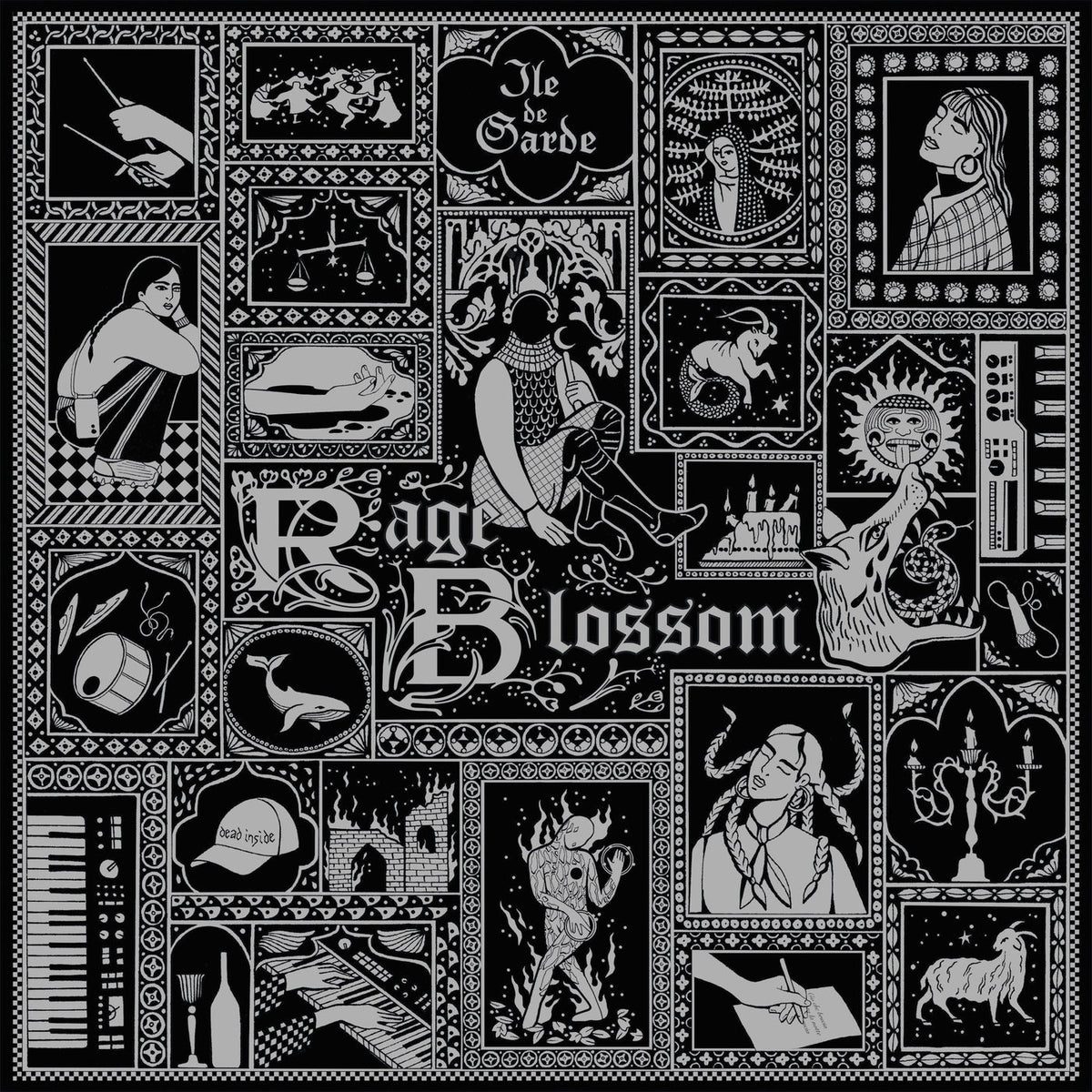 Ile de Garde – Rage Blossom vinyl cover