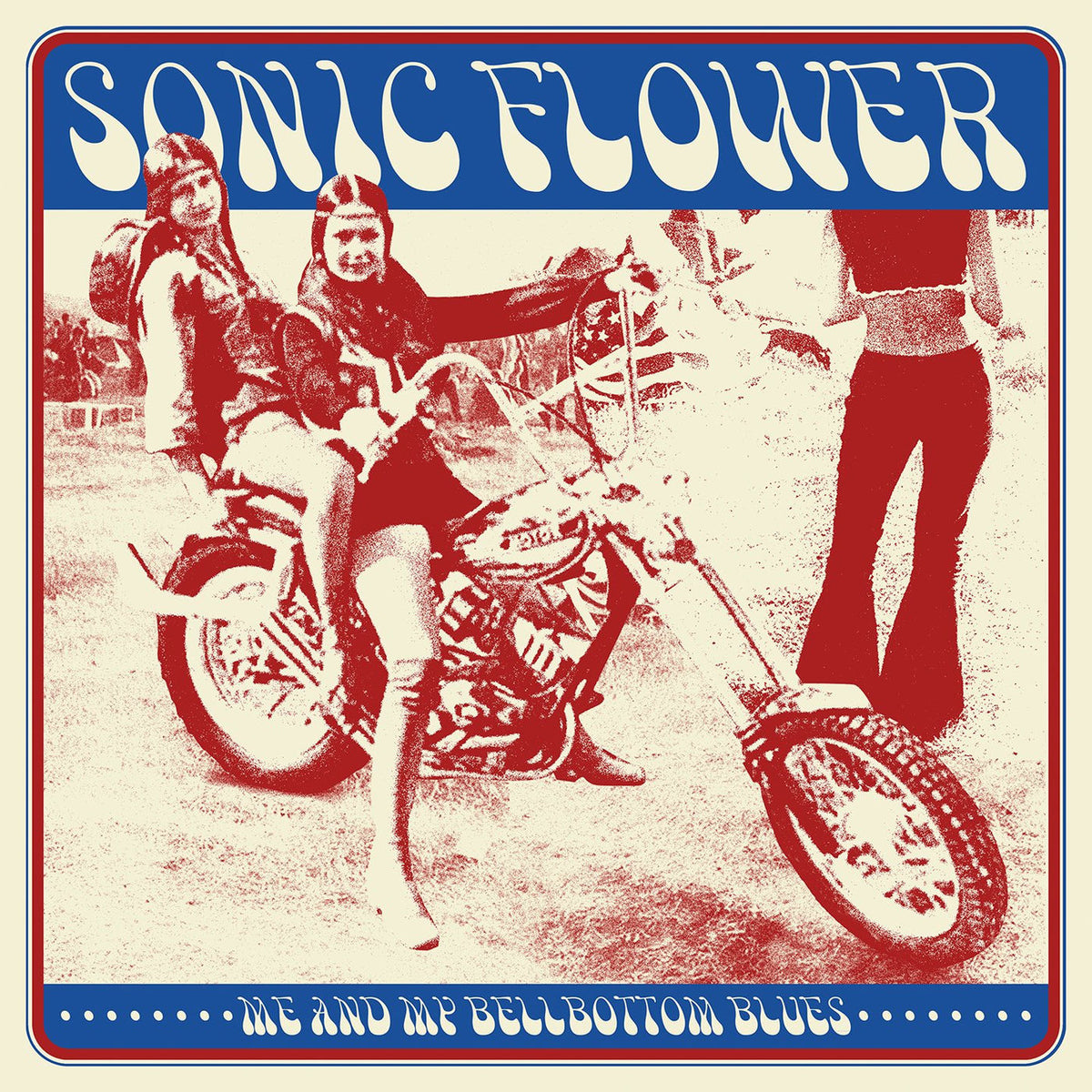 Sonic Flower – Me and My Bellbottom Blues (Coloured Vinyl) vinyl record cover