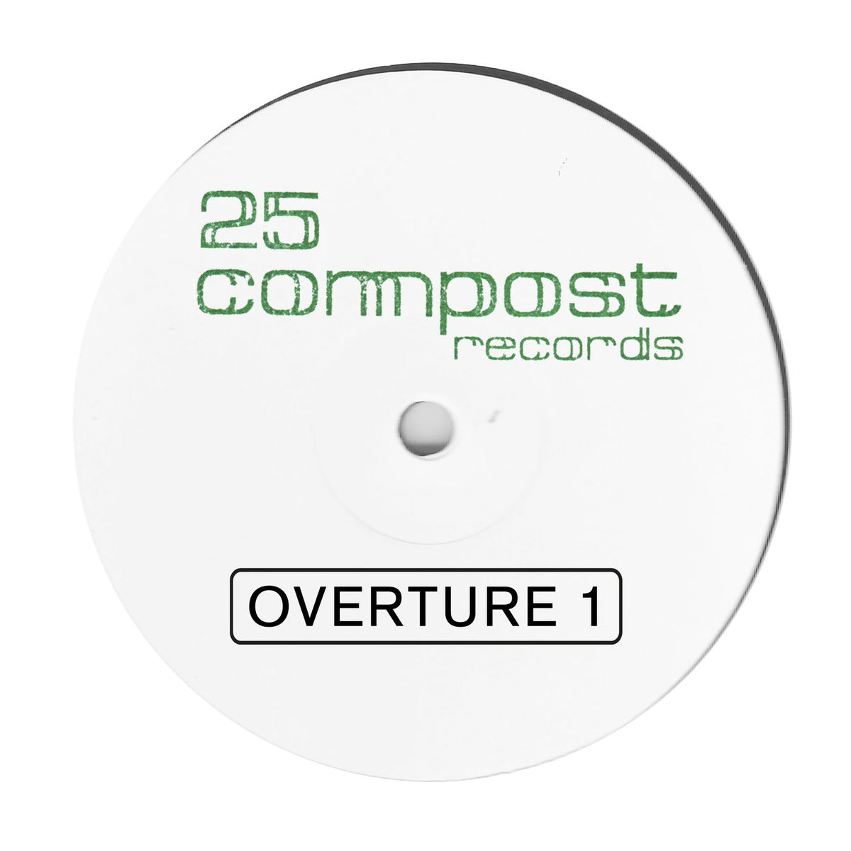 Various Artists – 25 Compost Records - Overture 1 vinyl record cover