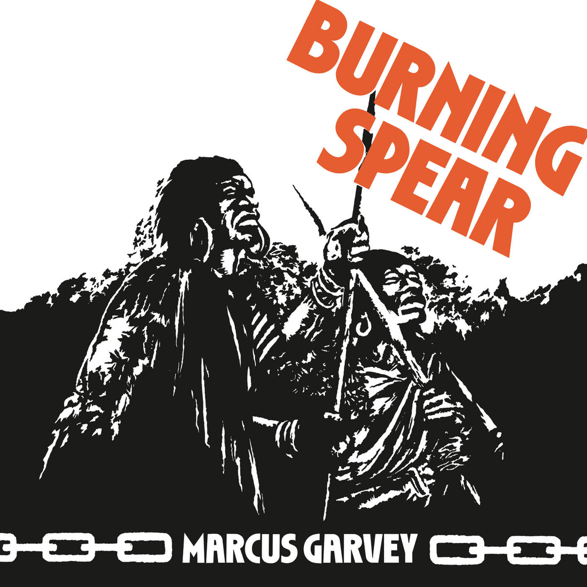 Burning Spear – Marcus Garvey vinyl record cover