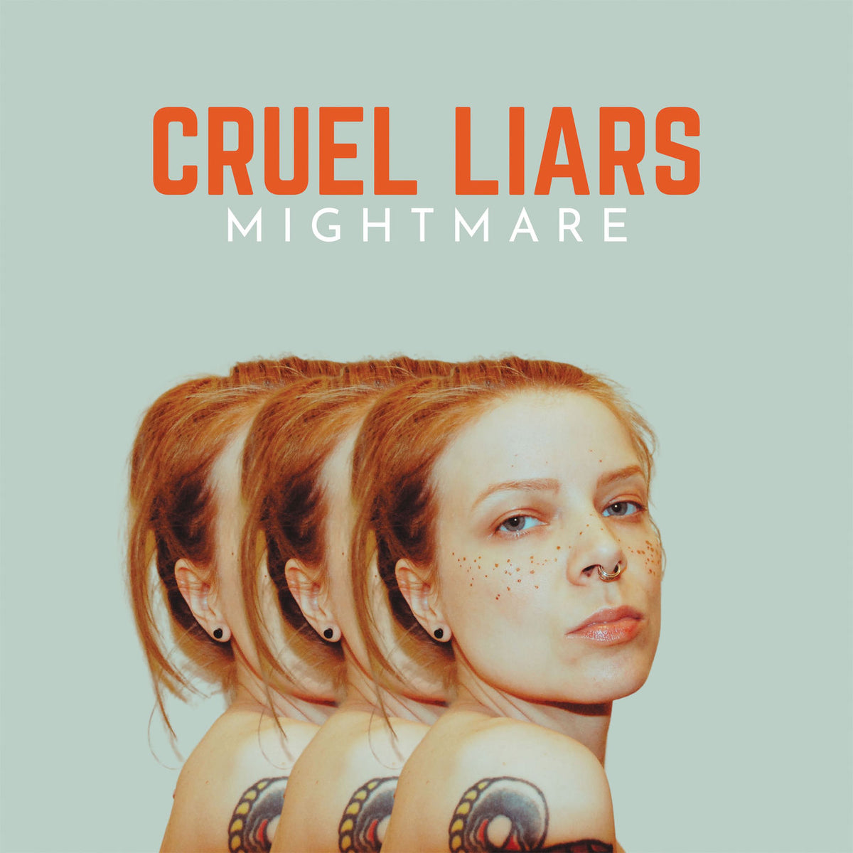 Mightmare – Cruel Liars (INDIE EXCLUSIVE, TAN VINYL) vinyl record cover