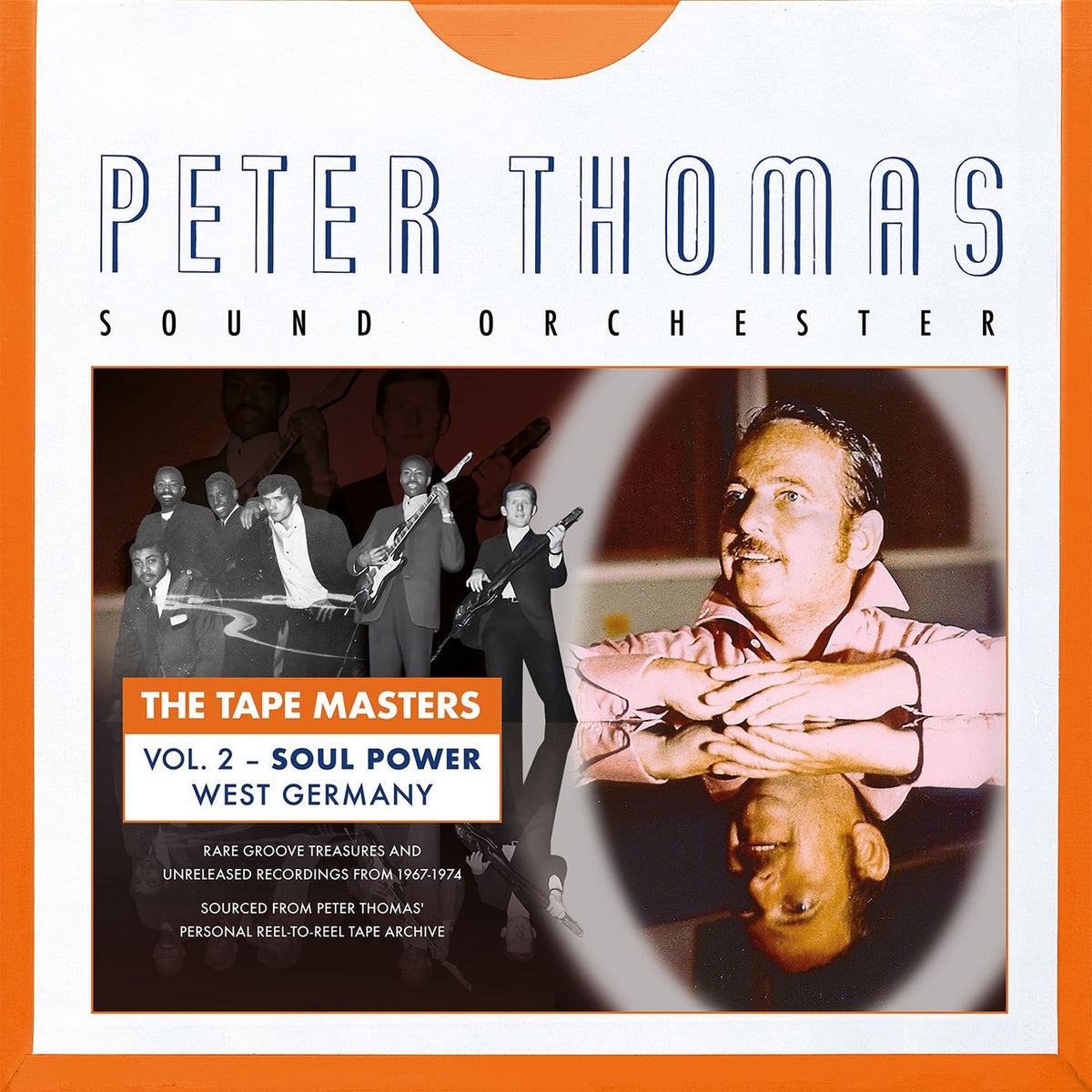 Peter Thomas Sound Orchester – The Tape Masters Vol. 2 - Soul Power West Germany vinyl cover