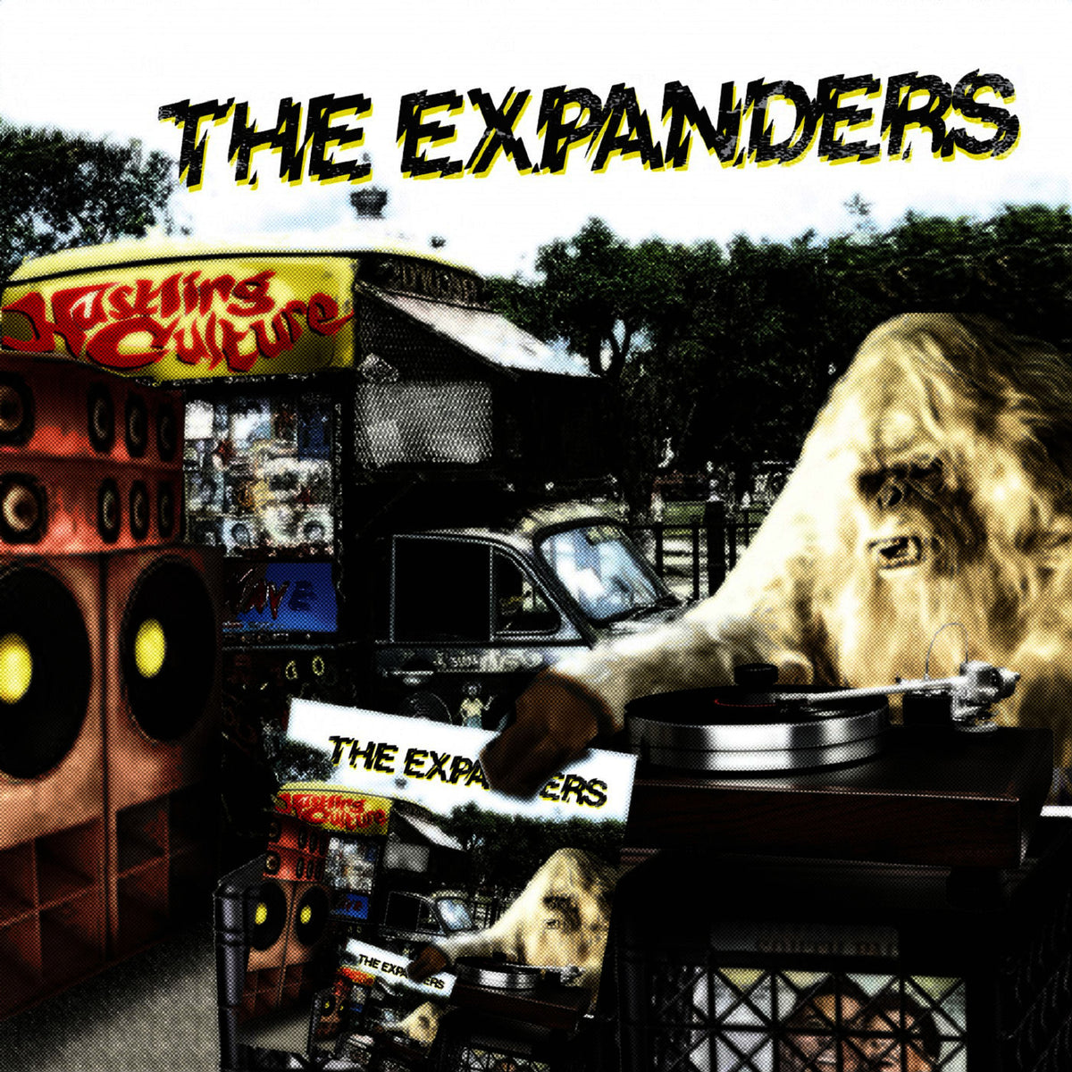 The Expanders – Hustling Culture vinyl record cover