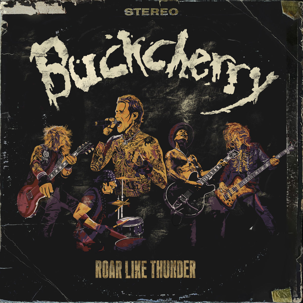 Buckcherry – Roar Like Thunder vinyl record cover