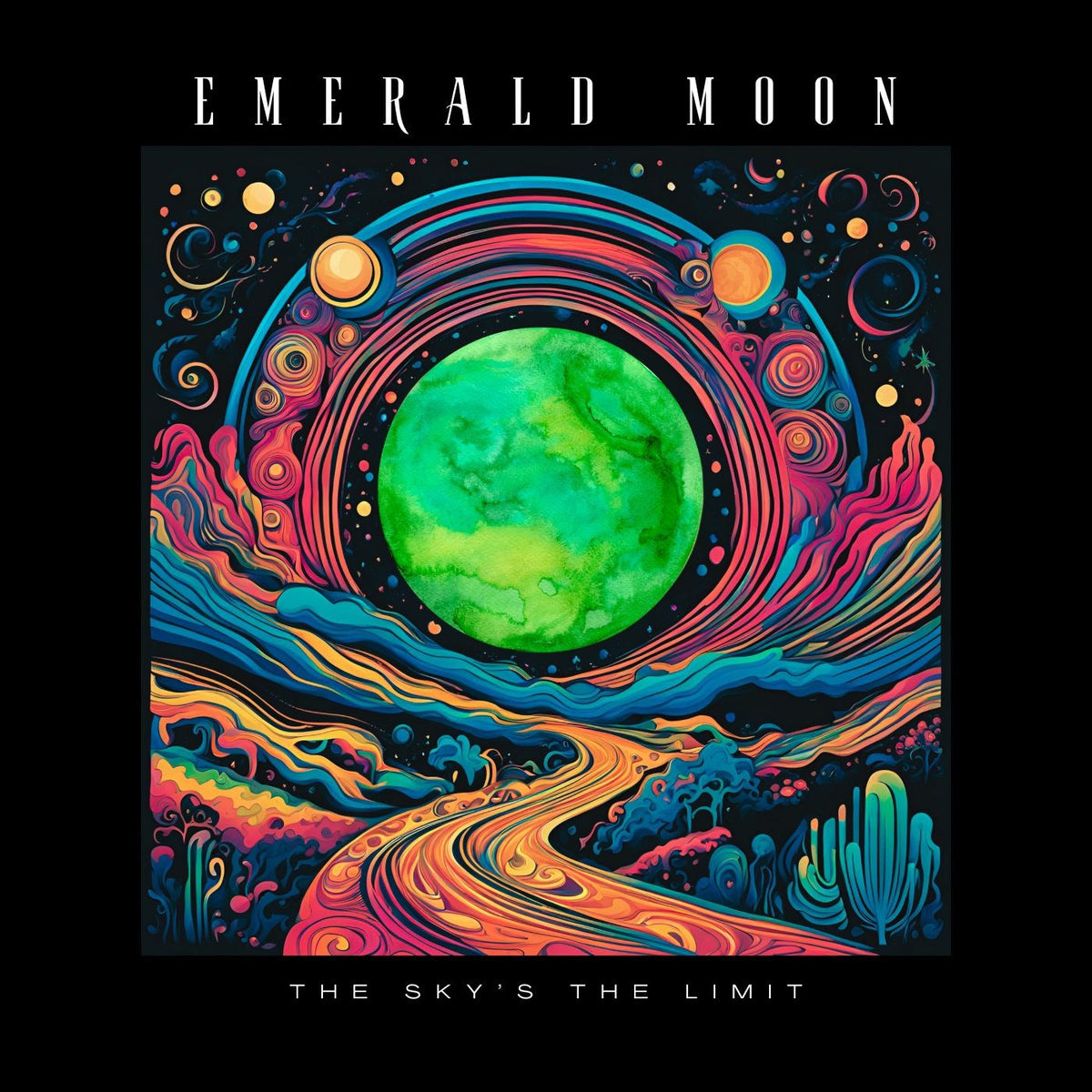 Emerald Moon – Sky'S The Limit vinyl record cover