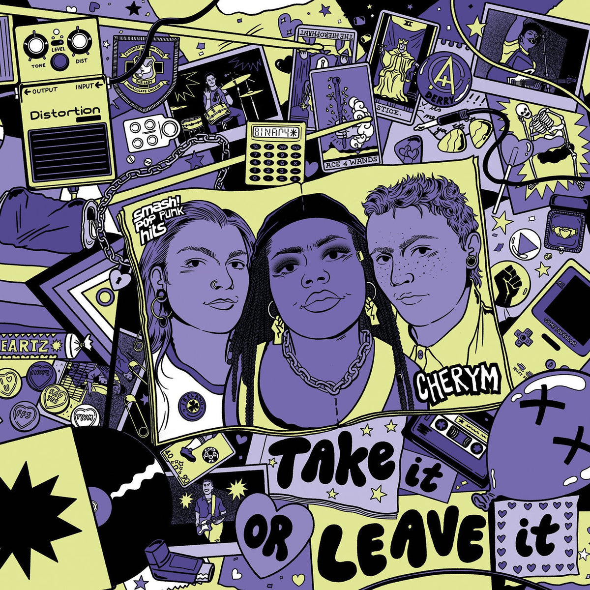 Cherym – Take It Or Leave It vinyl record cover