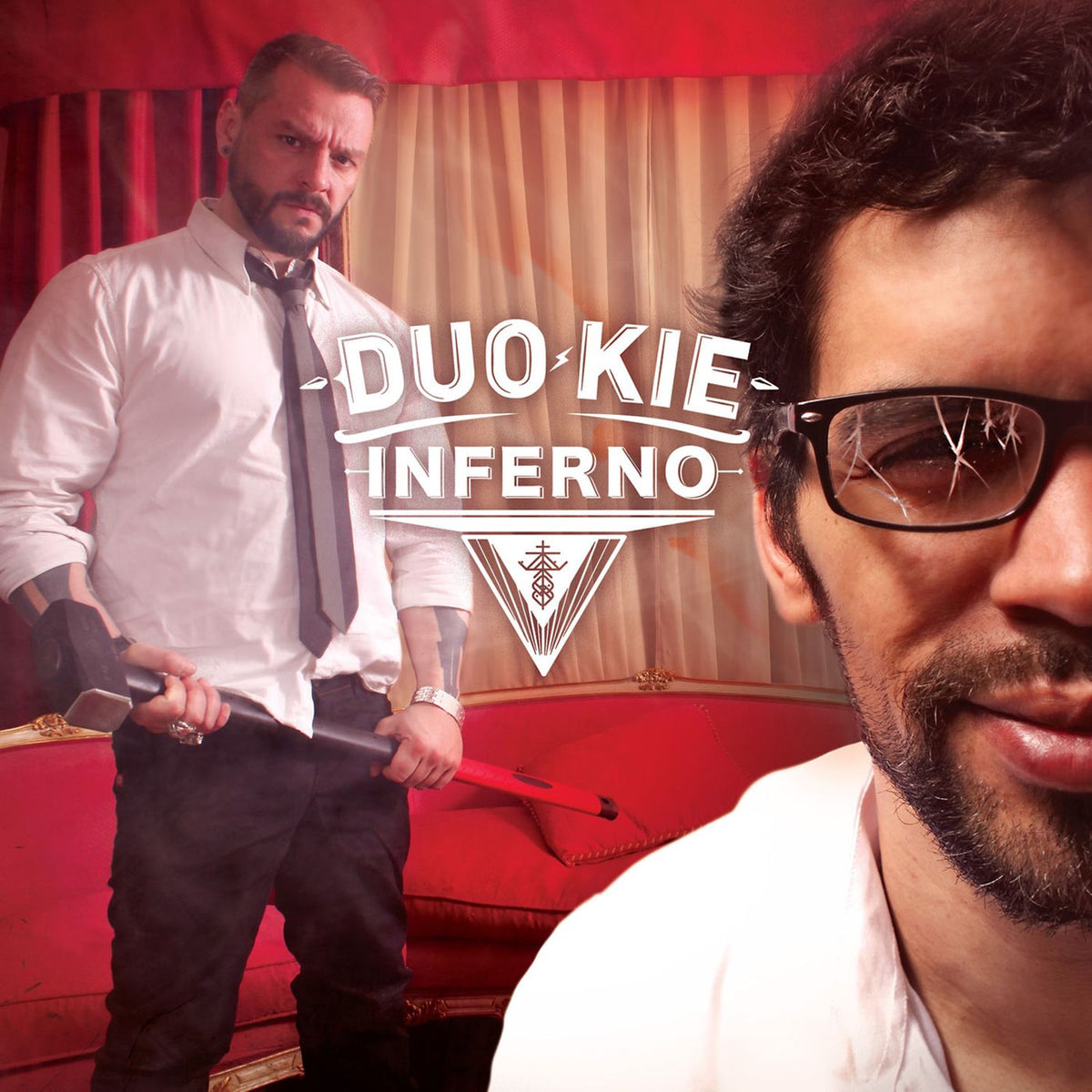 Duo Kie – Inferno vinyl record cover
