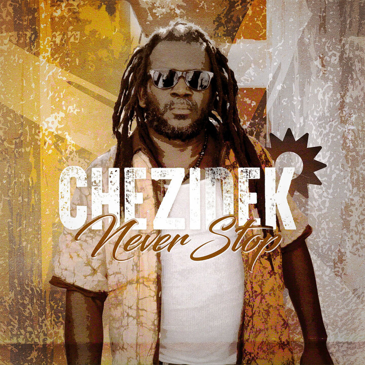 Chezidek – Never Stop vinyl record cover