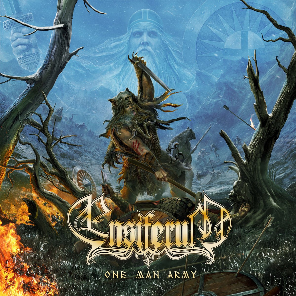Ensiferum – One Man Army vinyl record cover