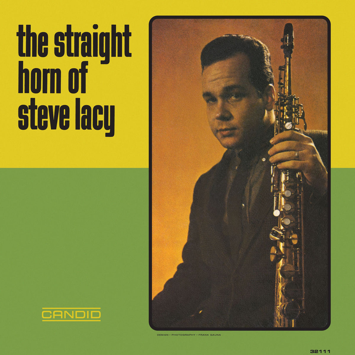 Steve Lacy – The Straight Horn of Steve Lacy vinyl record cover