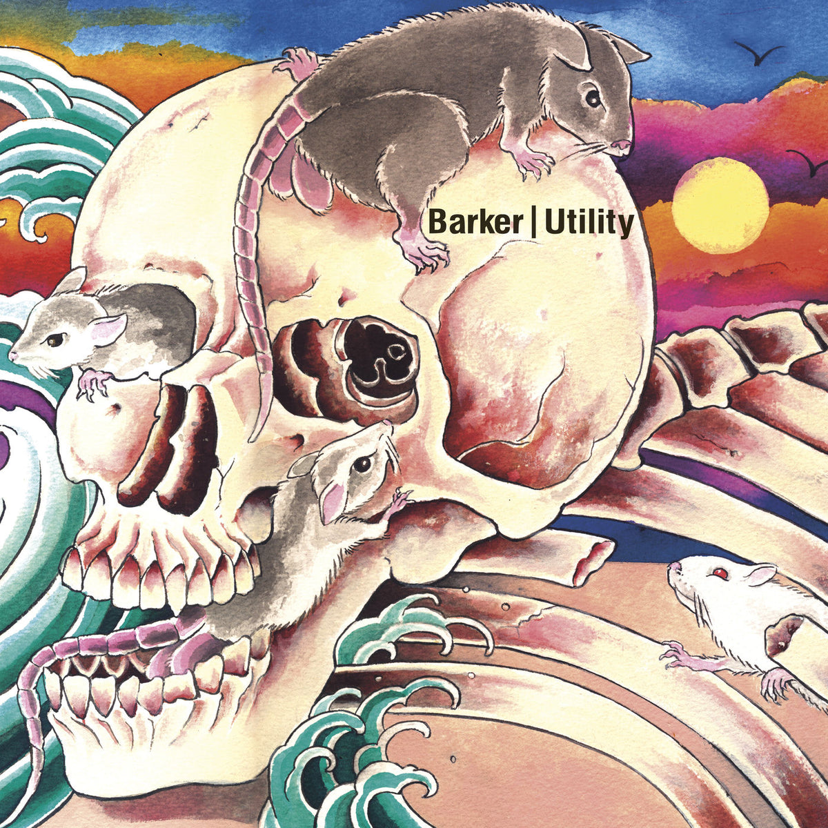 Barker – Utility vinyl record cover