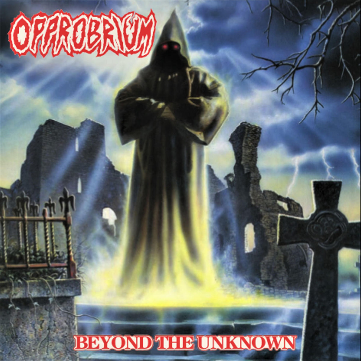 Opprobrium – Beyond the Unknown vinyl record cover