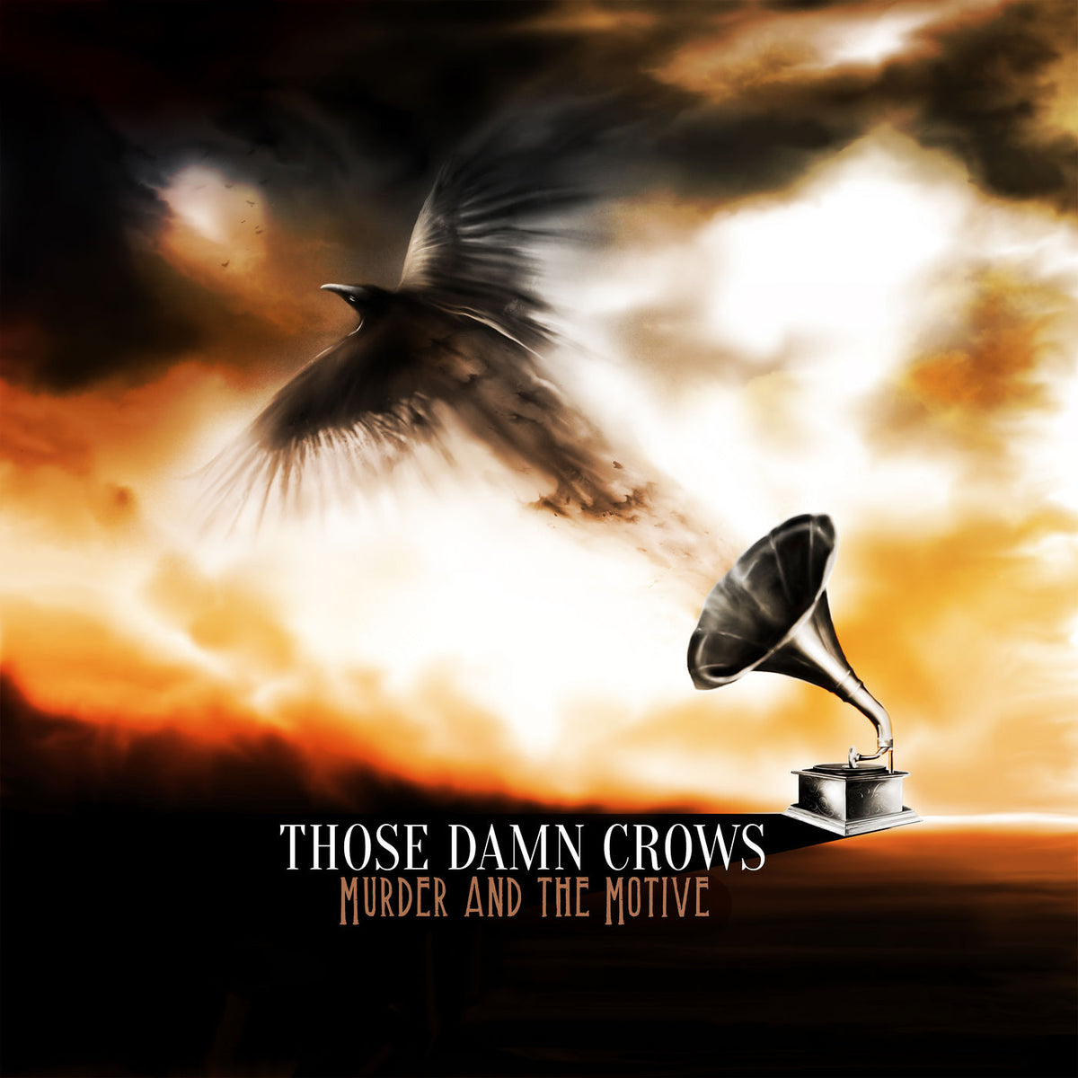 Those Damn Crows – Murder and the Motive vinyl record cover