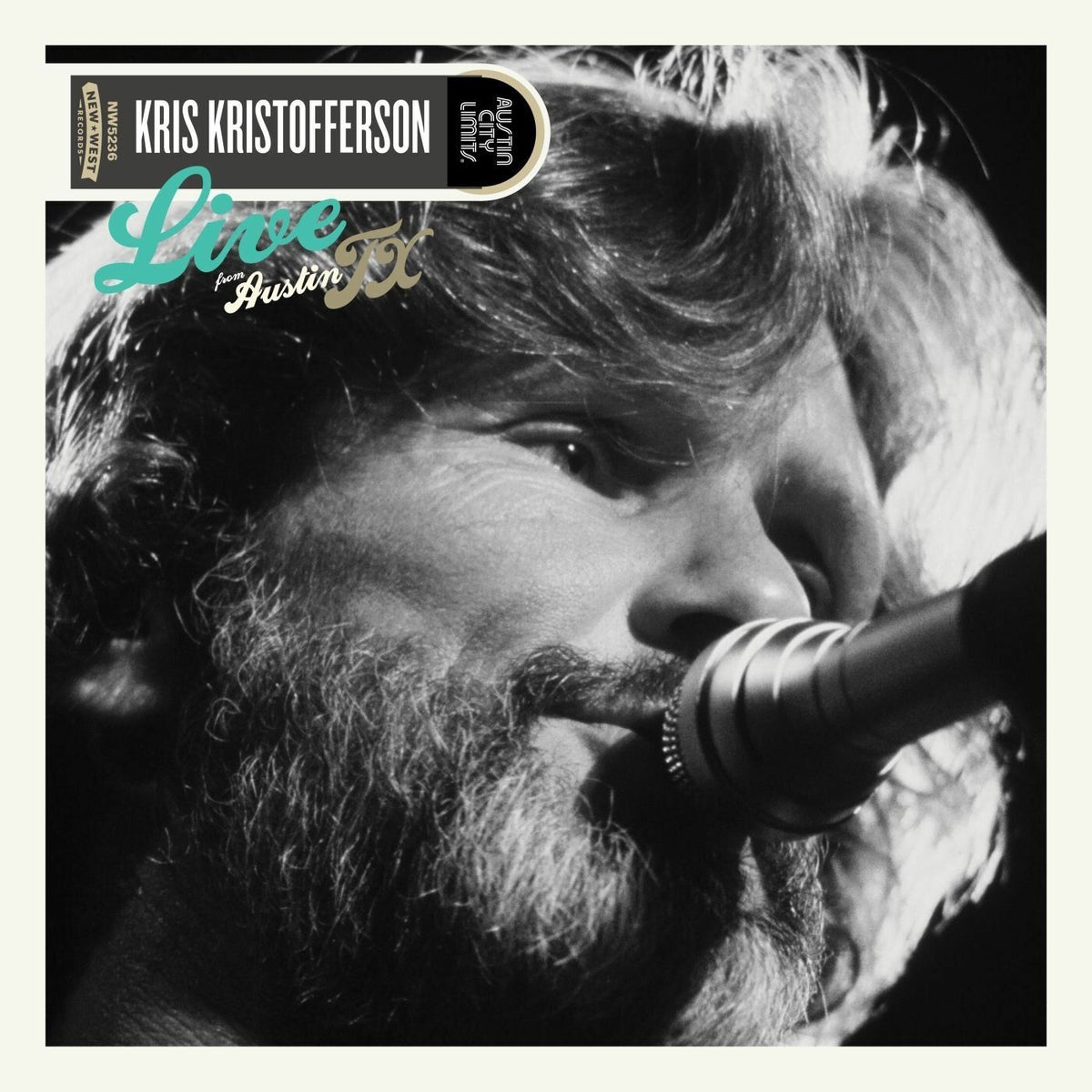 Kris Kristofferson – Live from Austin, TX vinyl record cover