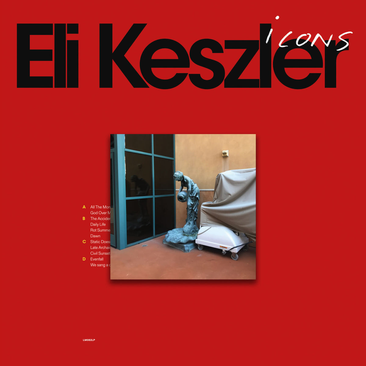 Eli Keszler – Icons vinyl record cover