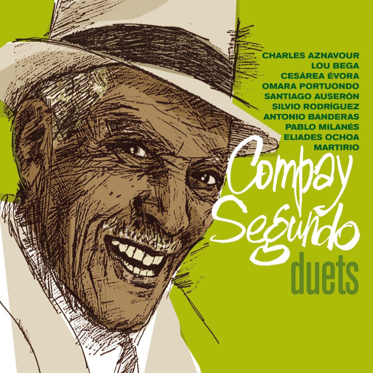 Compay Segundo – Duets vinyl record cover