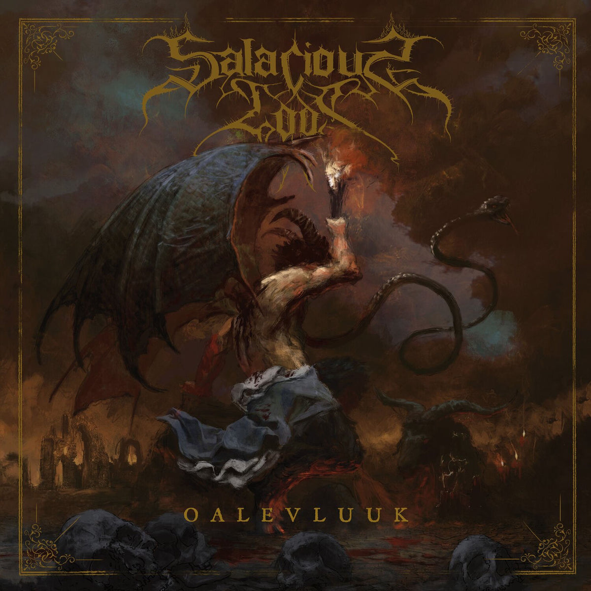 Salacious Gods – Oalevluuk vinyl record cover