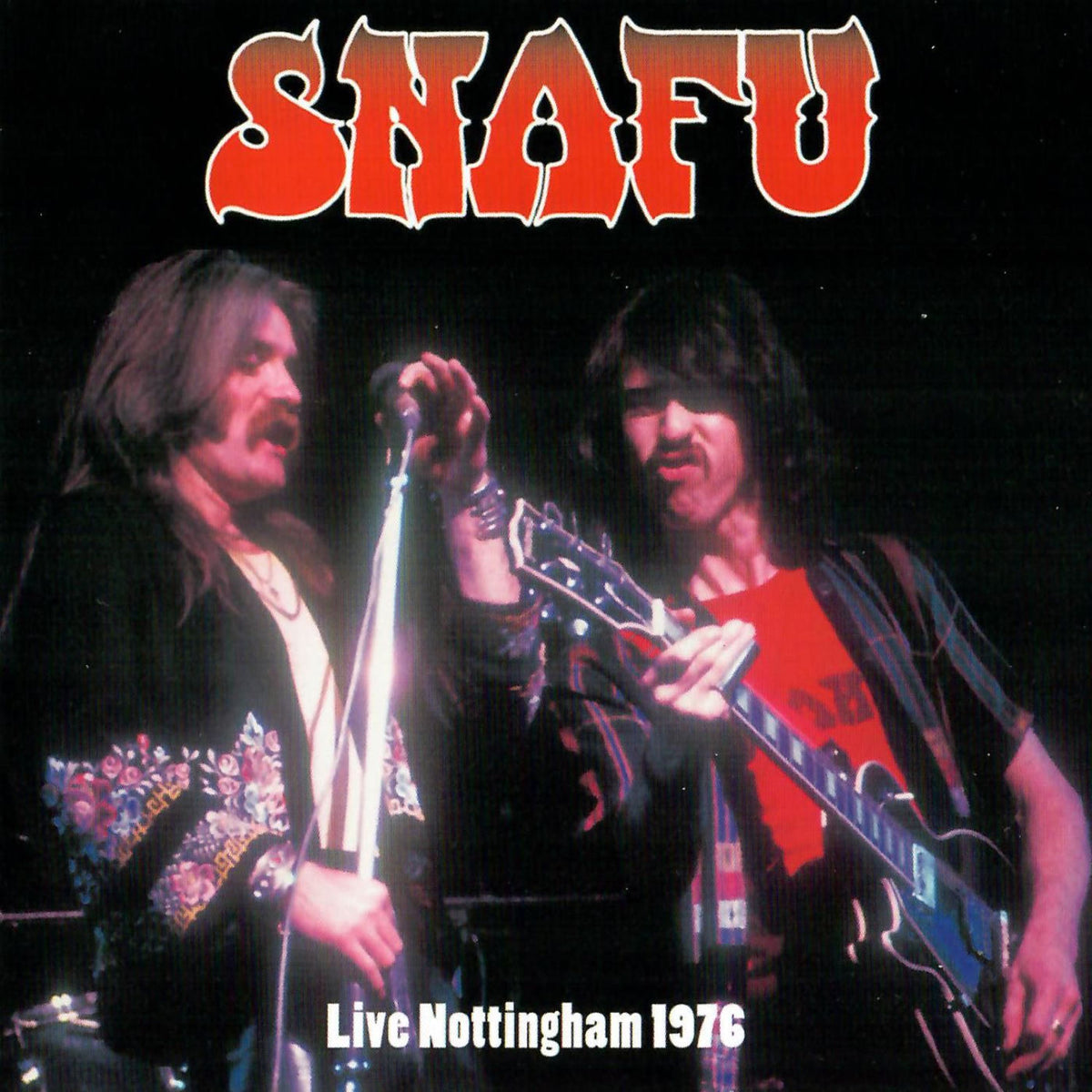 Snafu – Live Nottingham 1976 vinyl record cover