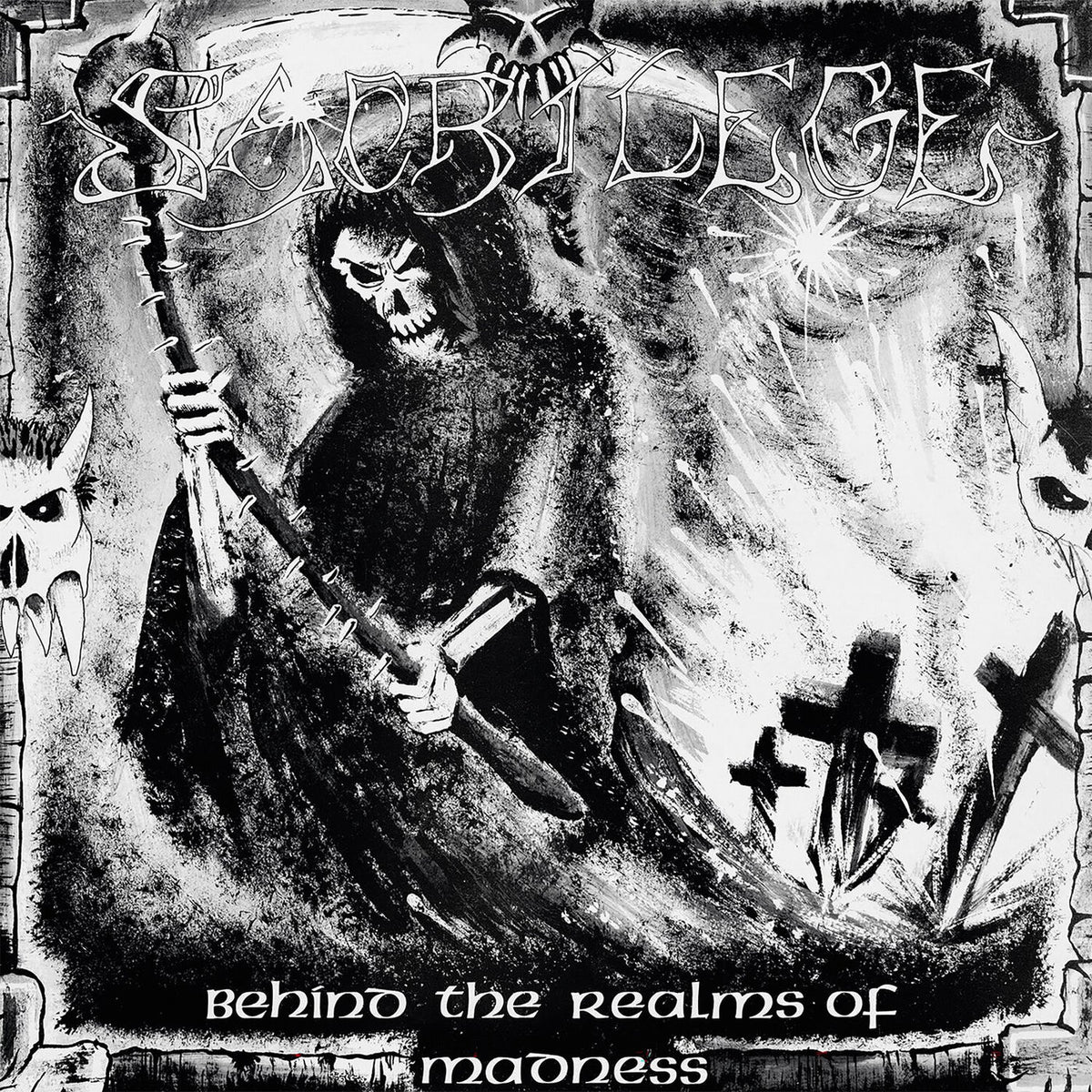 Sacrilege – Behind the Realms of Madness vinyl record cover