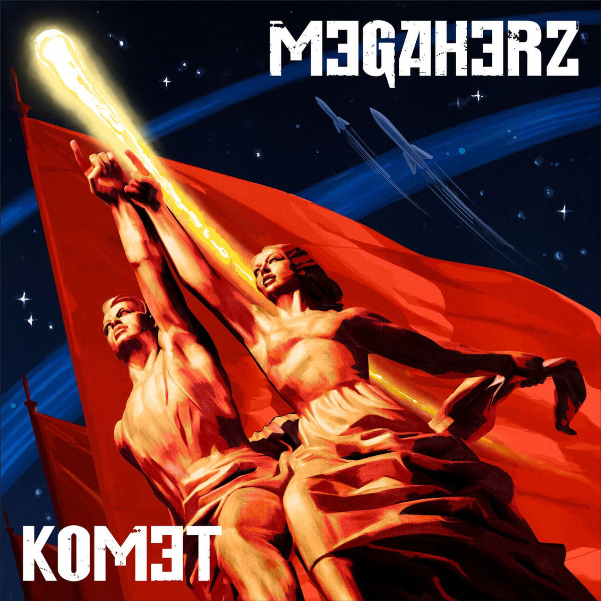 Megaherz – Komet vinyl record cover