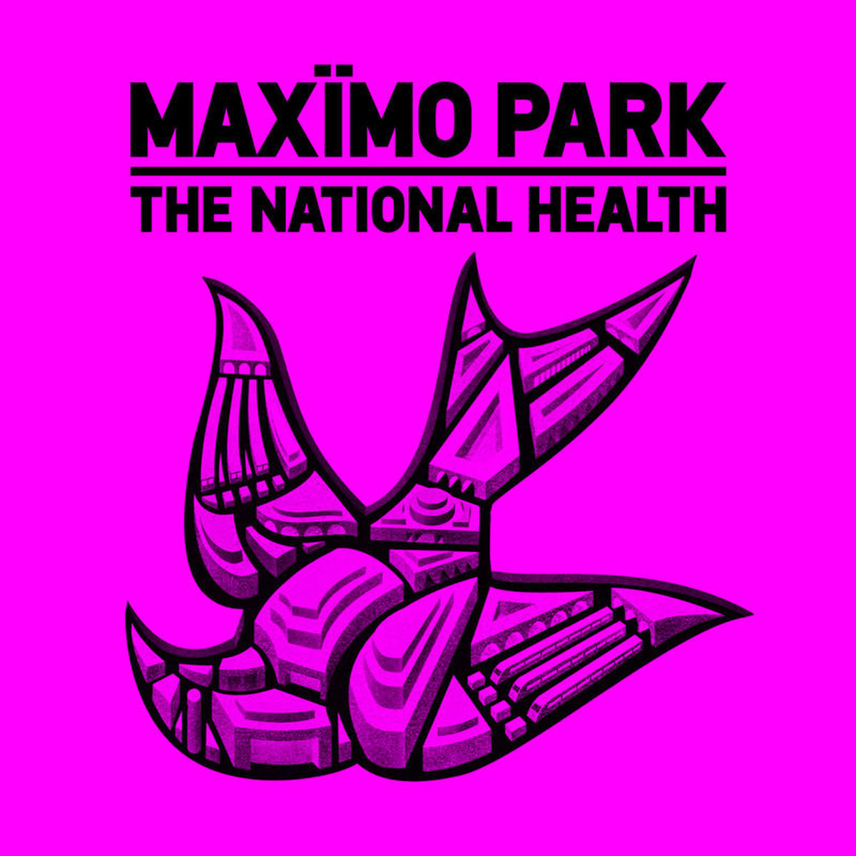 Maximo Park – The National Health vinyl record cover