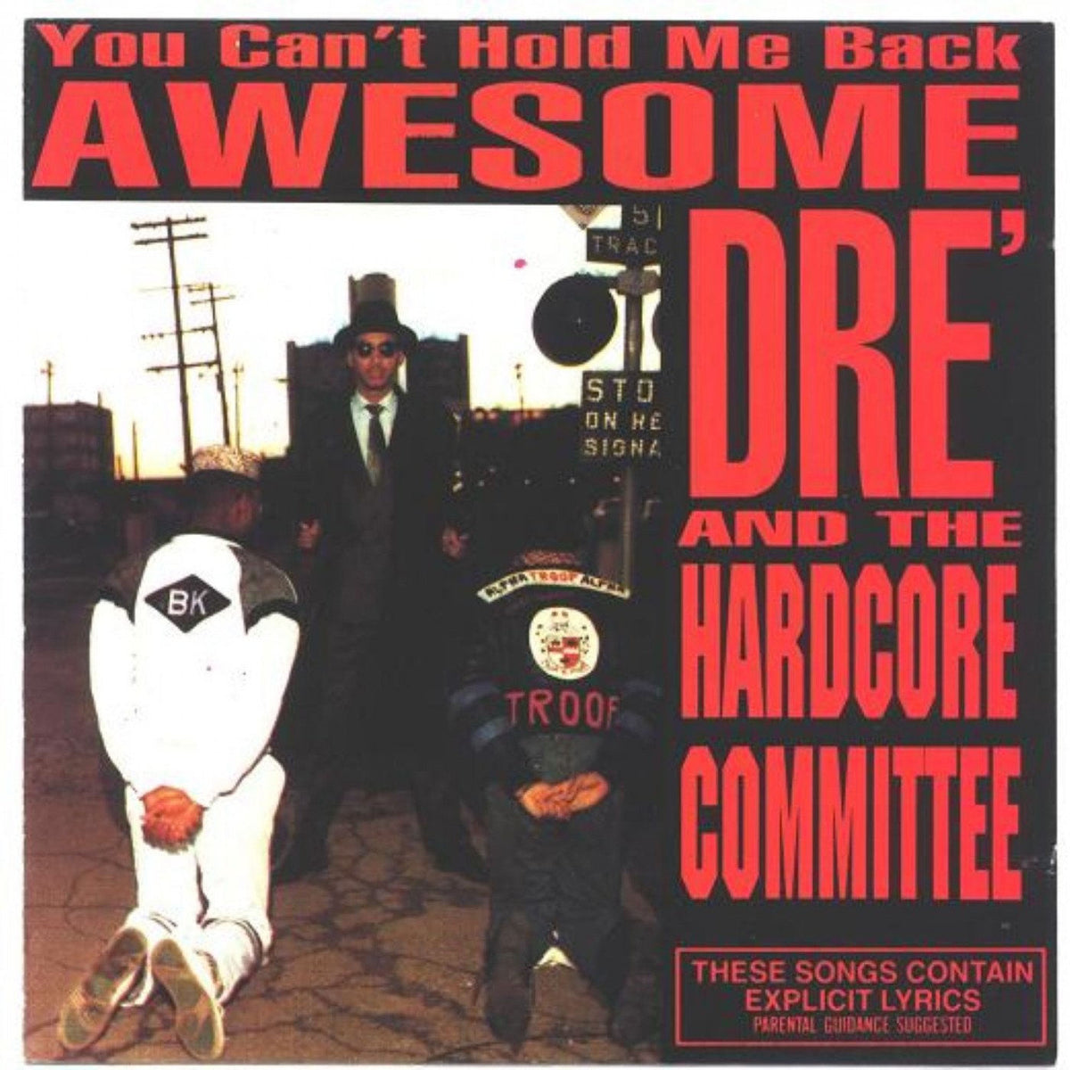 Awesome Dre' – You Can't Hold Me Back vinyl cover