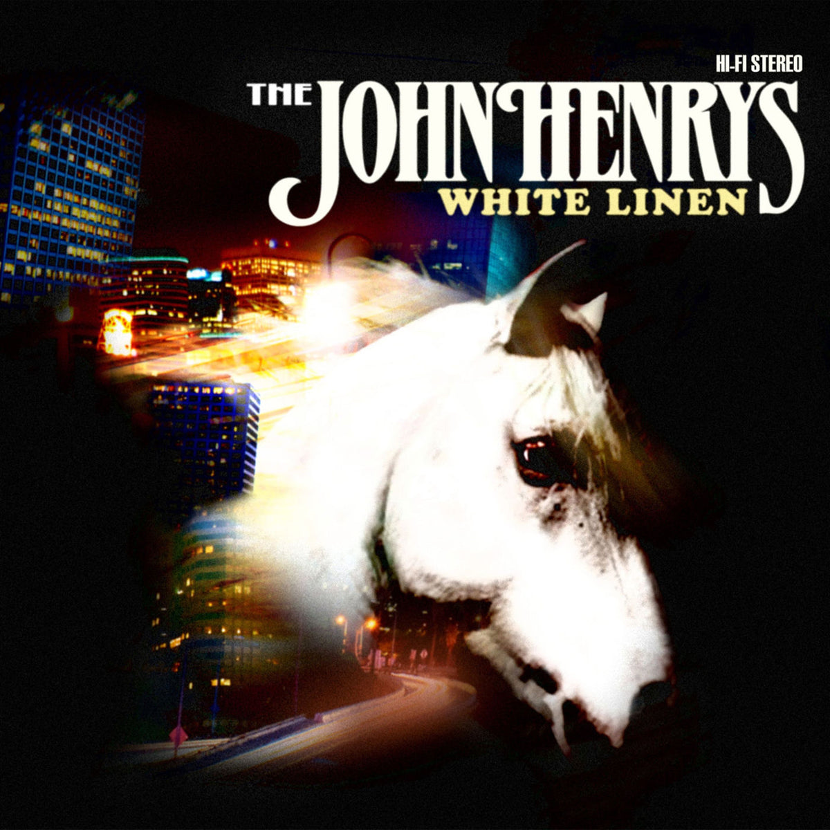 The John Henrys – White Linen vinyl record cover