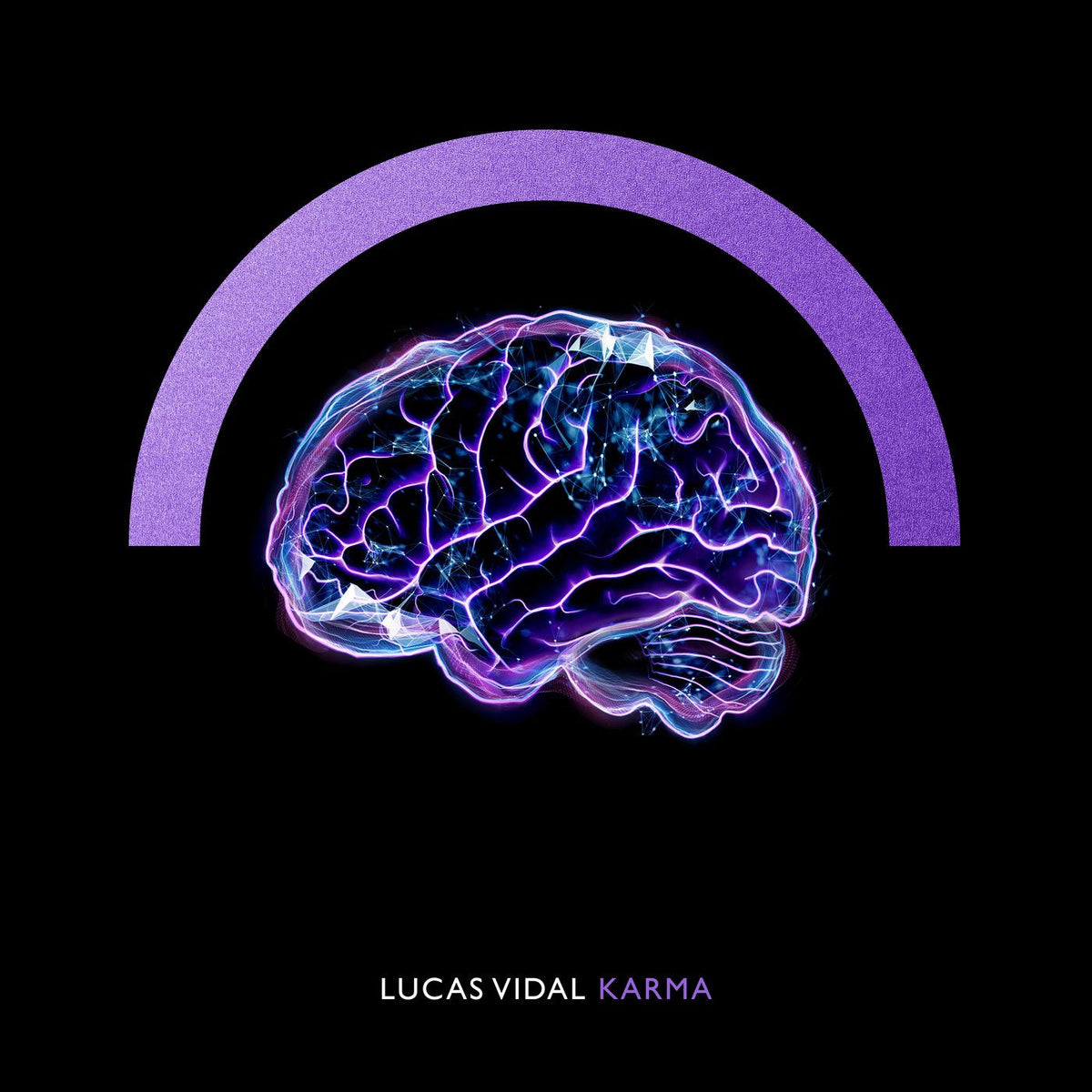 Lucas Vidal – KARMA vinyl cover