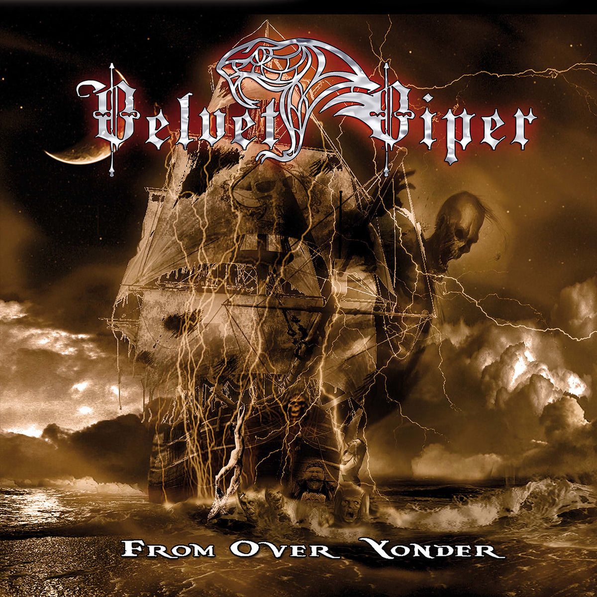 Velvet Viper – From Over Yonder (REMASTERED) vinyl record cover