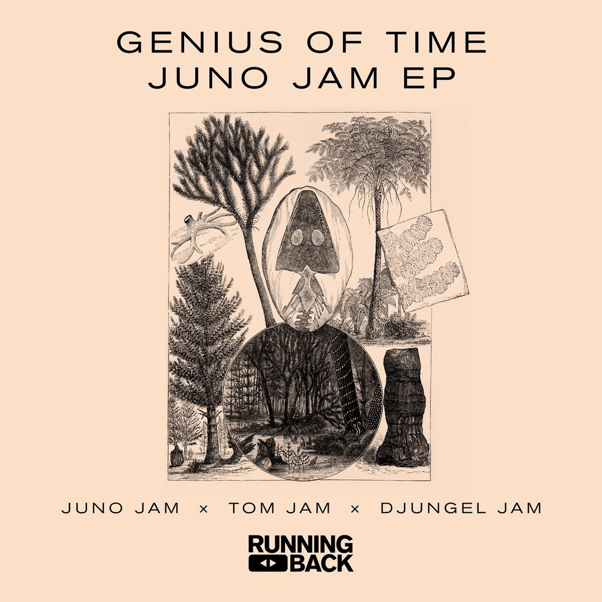 Genius Of Time – Juno Jam EP vinyl cover