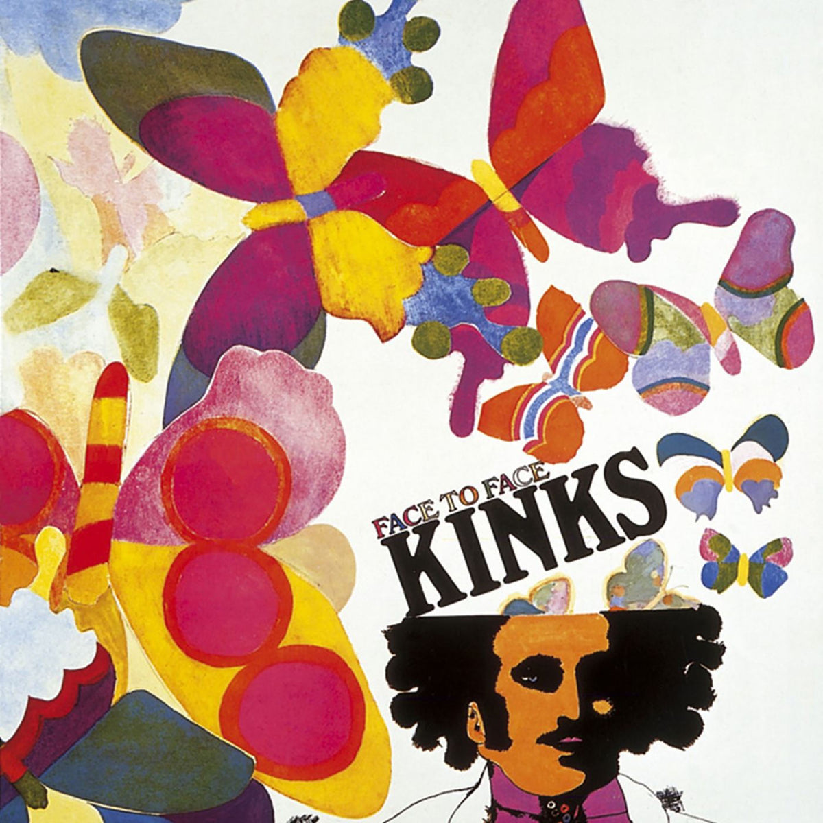 The Kinks – Face to Face vinyl record cover