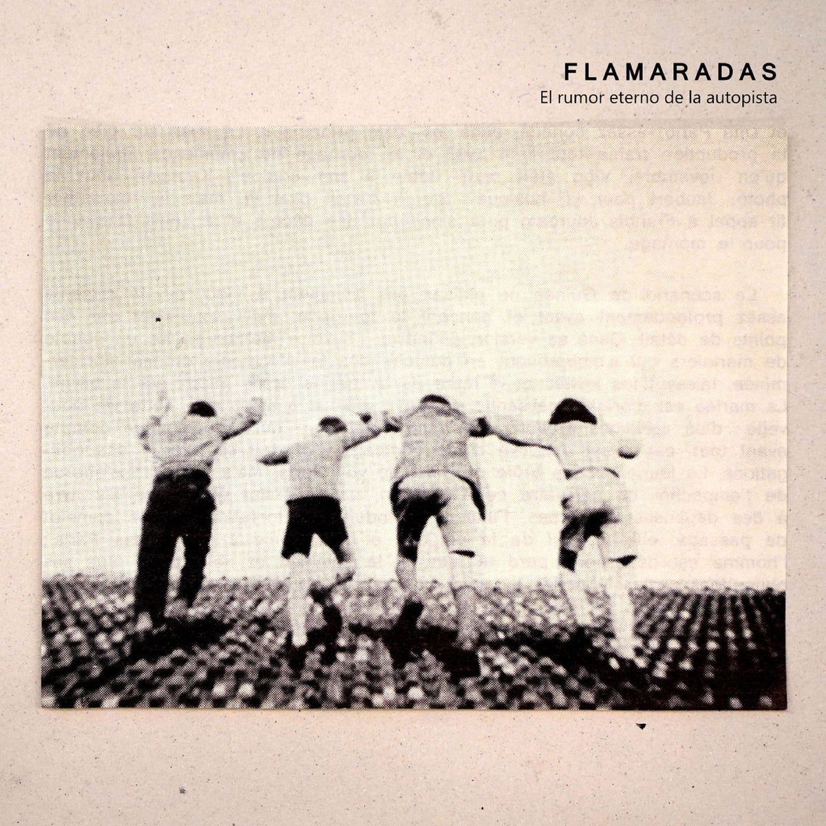 Flamaradas – El Rumor Eterno De La Autopista vinyl record cover